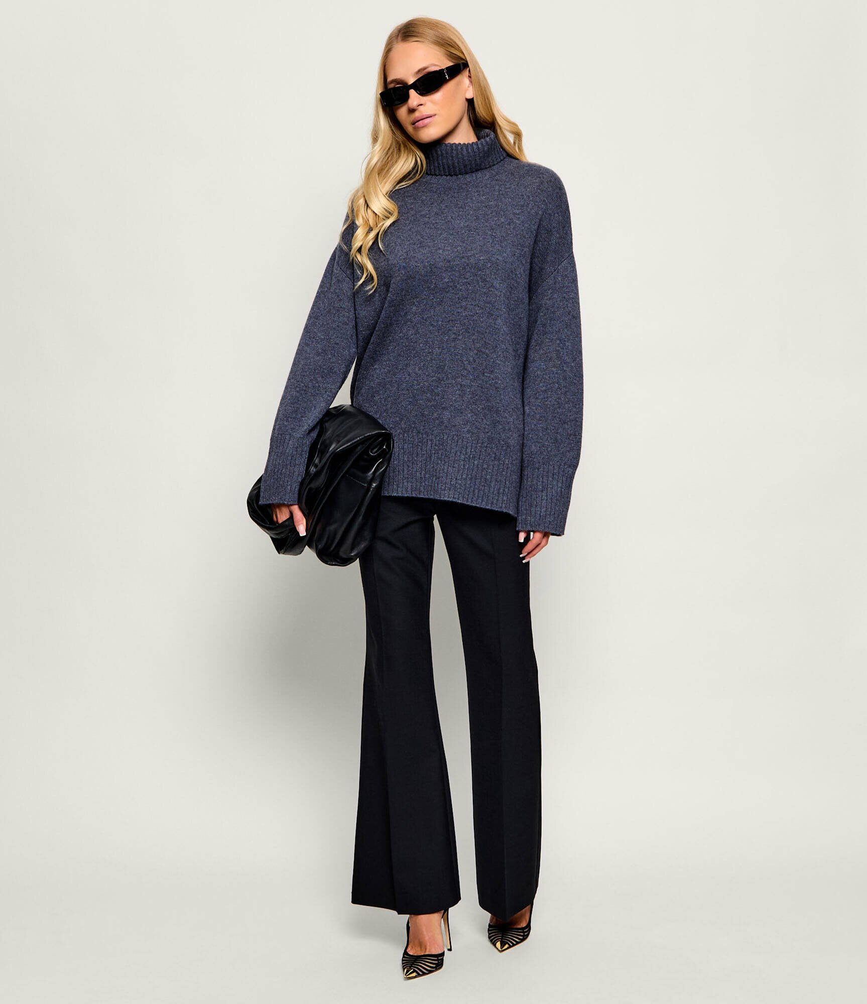 Pinko De lână maletă Tampere | Oversize fit cu adaos de cașmir