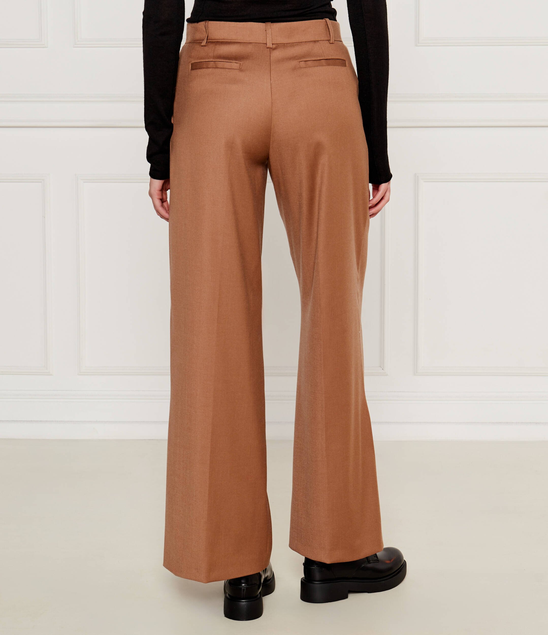 Pinko De lână pantaloni BENEDETTI | flare fit