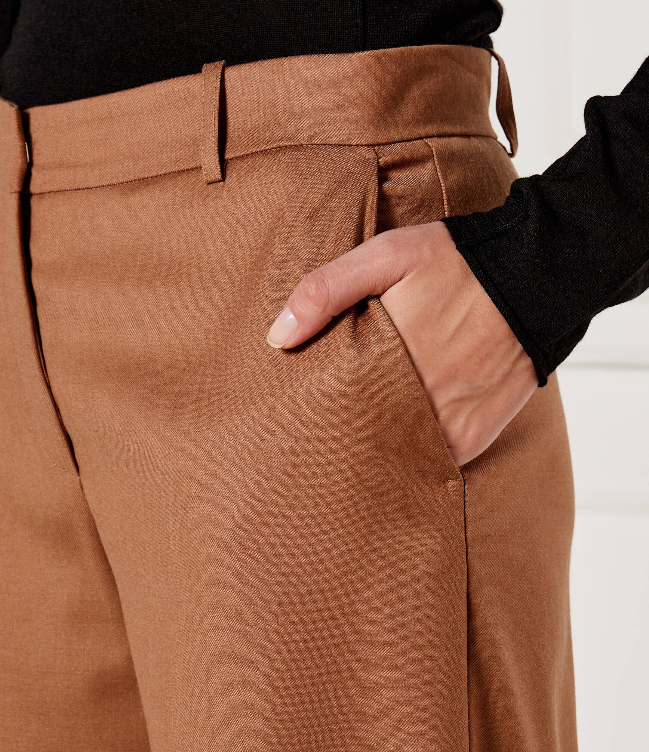 Pinko De lână pantaloni BENEDETTI | flare fit