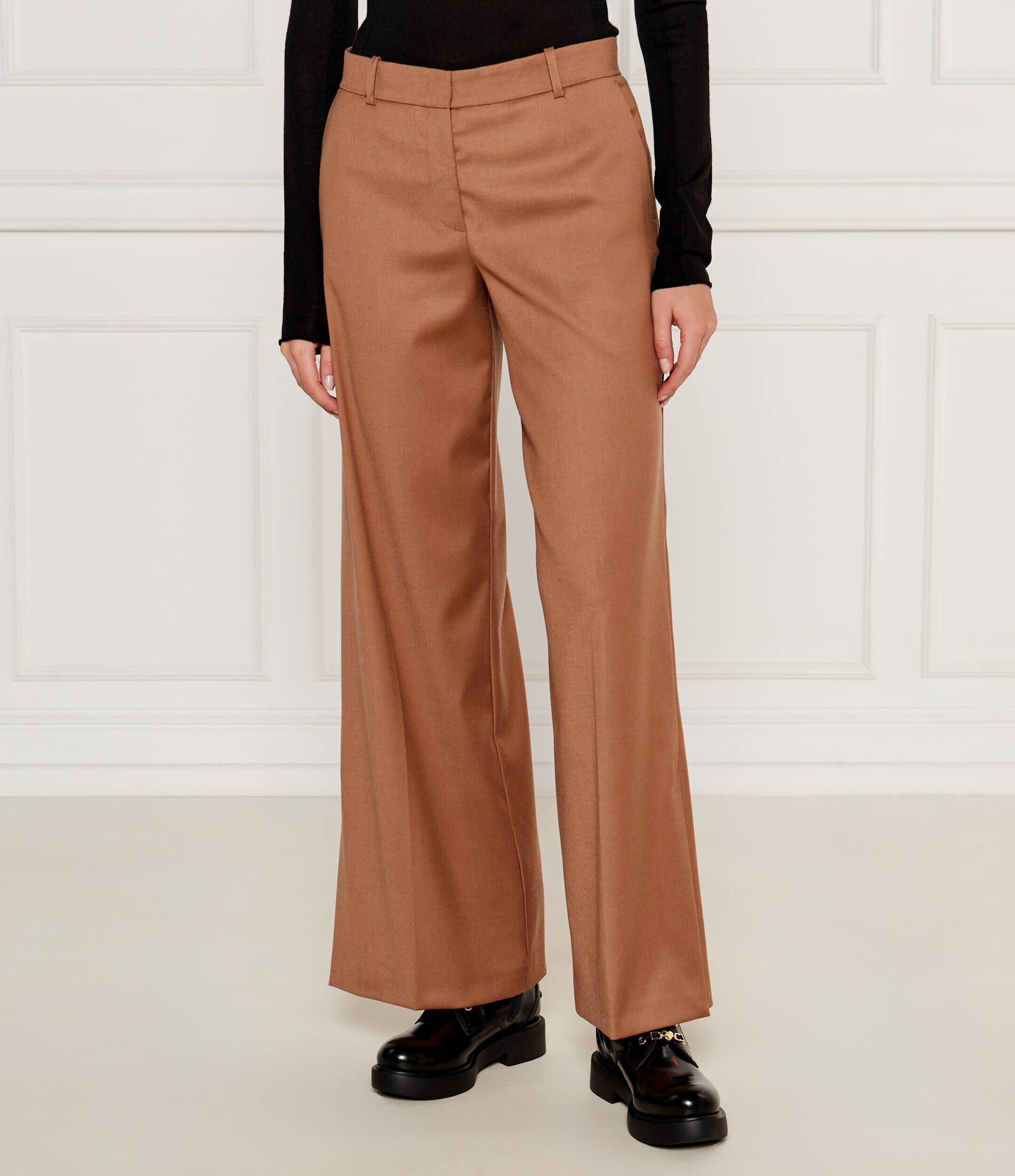 Pinko De lână pantaloni BENEDETTI | flare fit
