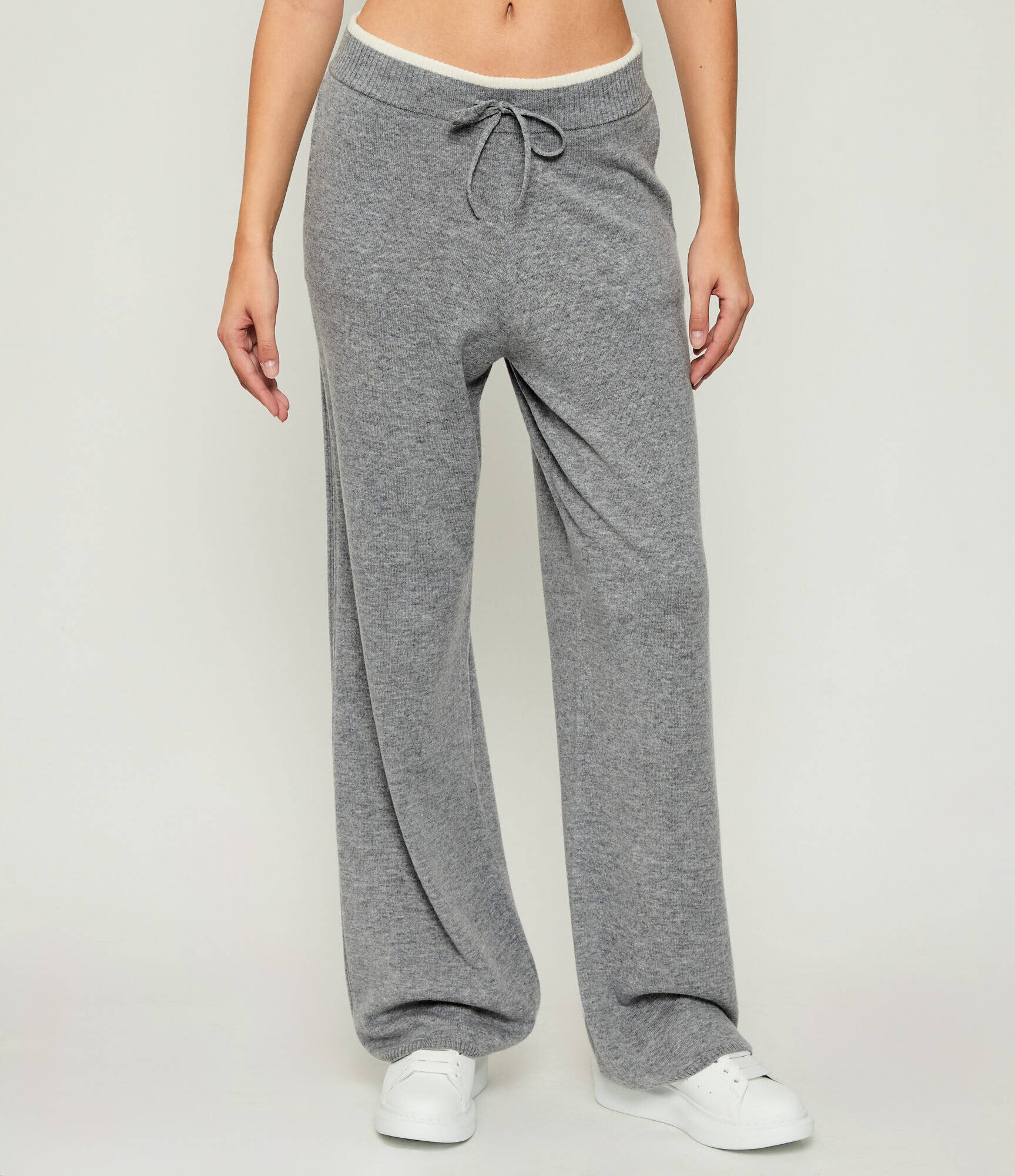 Pinko De lână pantaloni de tricot Veraguas | Relaxed fit cu adaos de cașmir