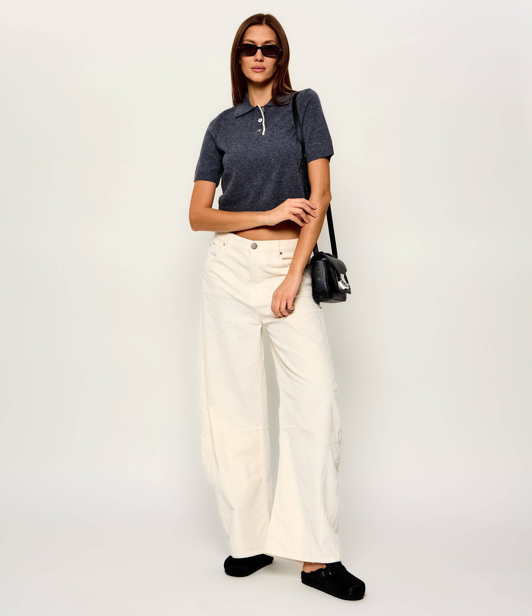 Pinko De lână pulover Gorgona | Cropped Fit cu adaos de cașmir