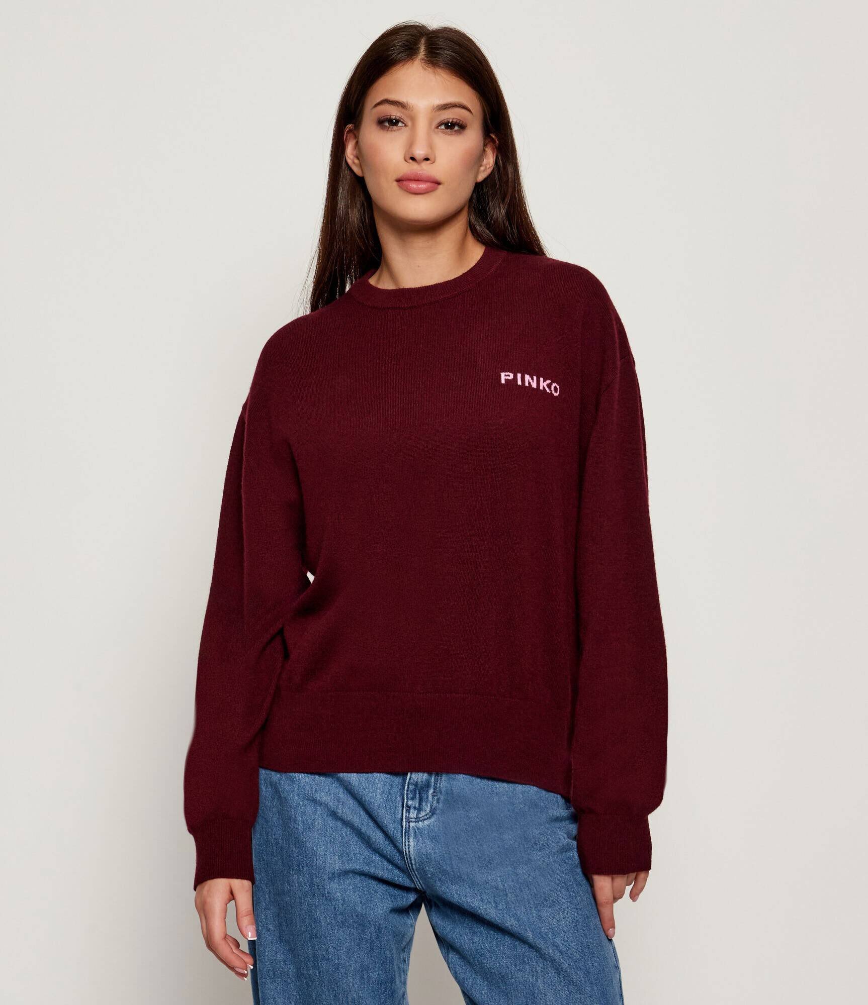 Pinko De lână pulover | Loose fit cu adaos de cașmir
