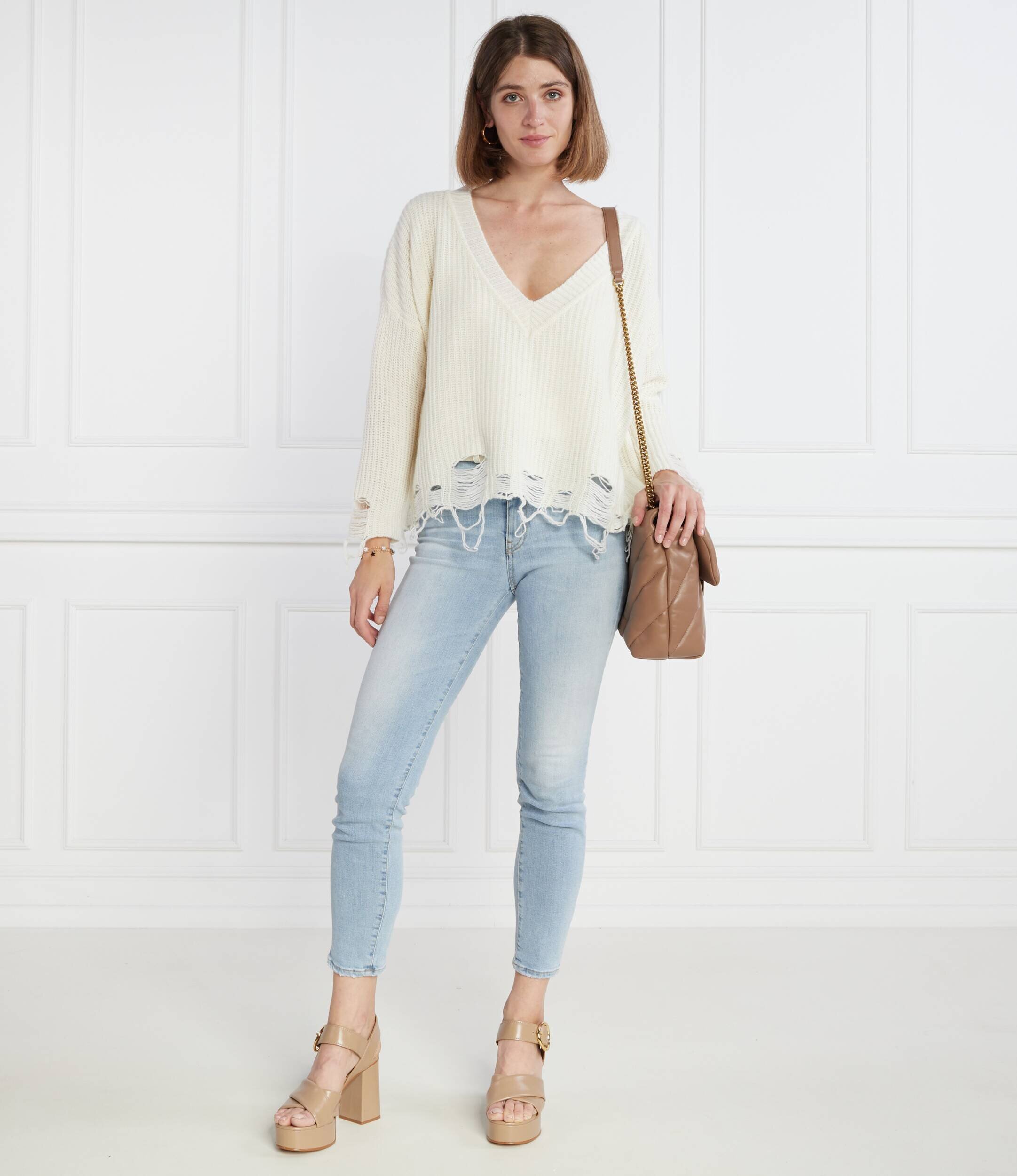 Pinko de lână pulover | regular fit