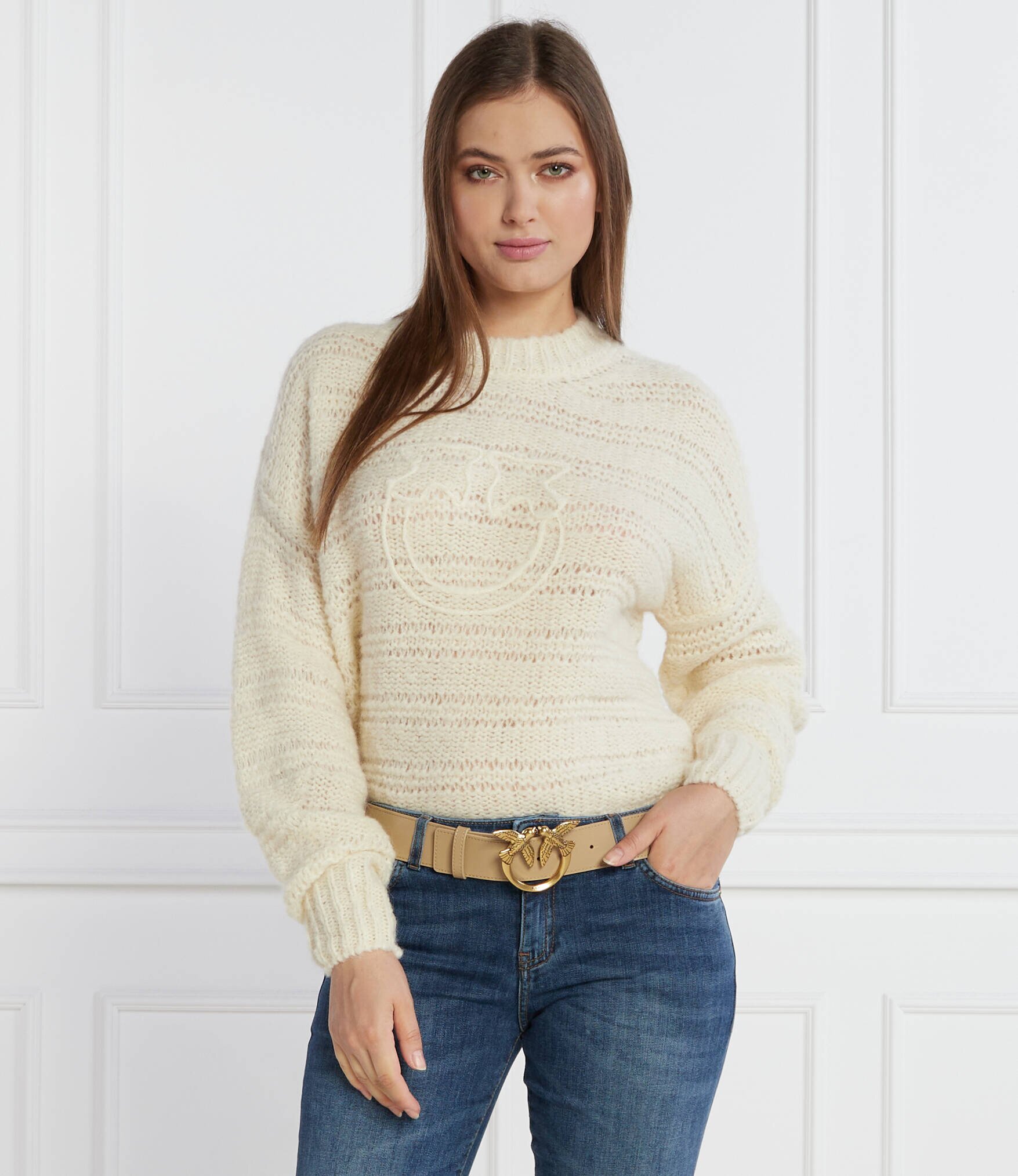 Pinko De lână pulover | Regular Fit