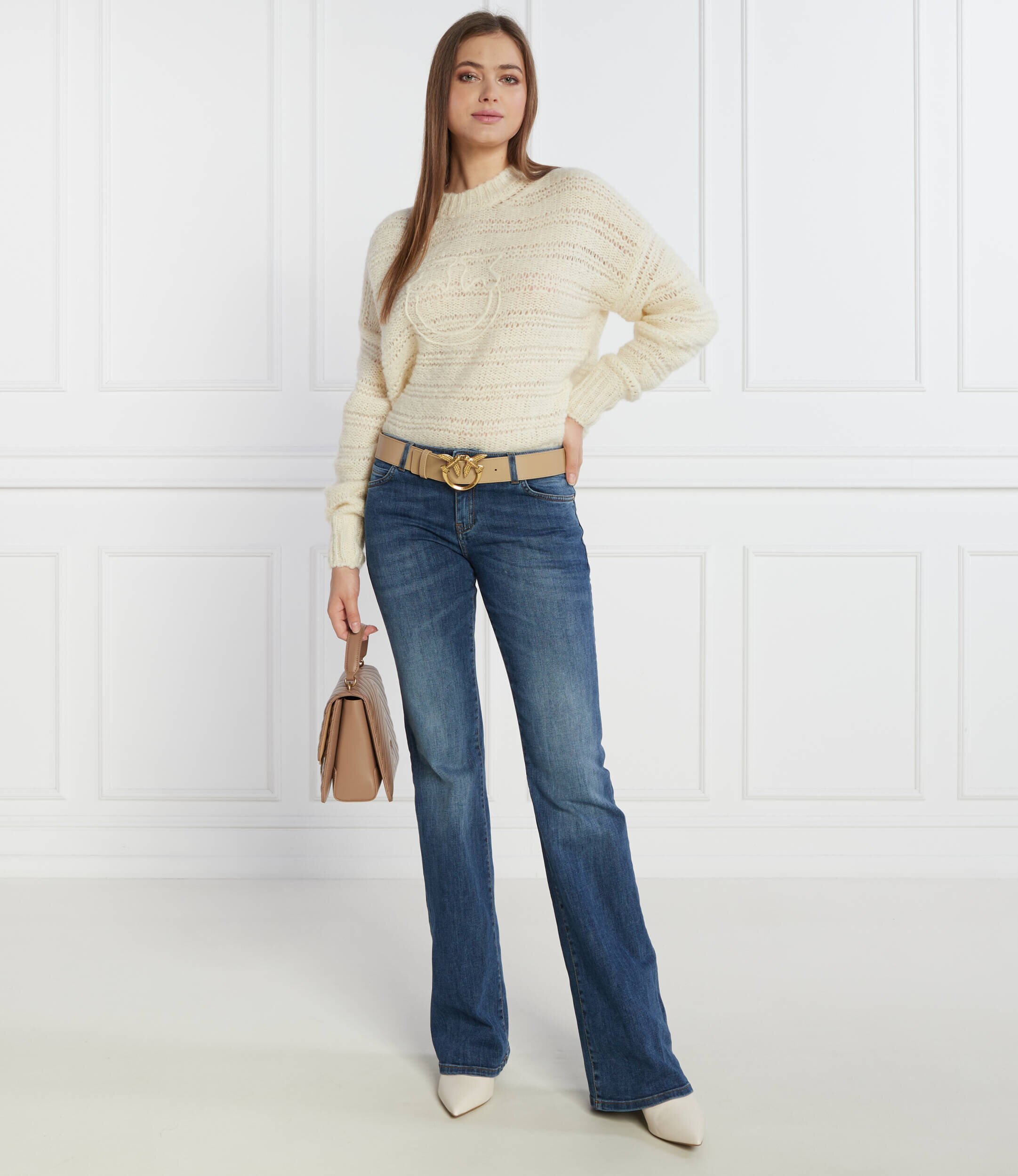 Pinko De lână pulover | Regular Fit