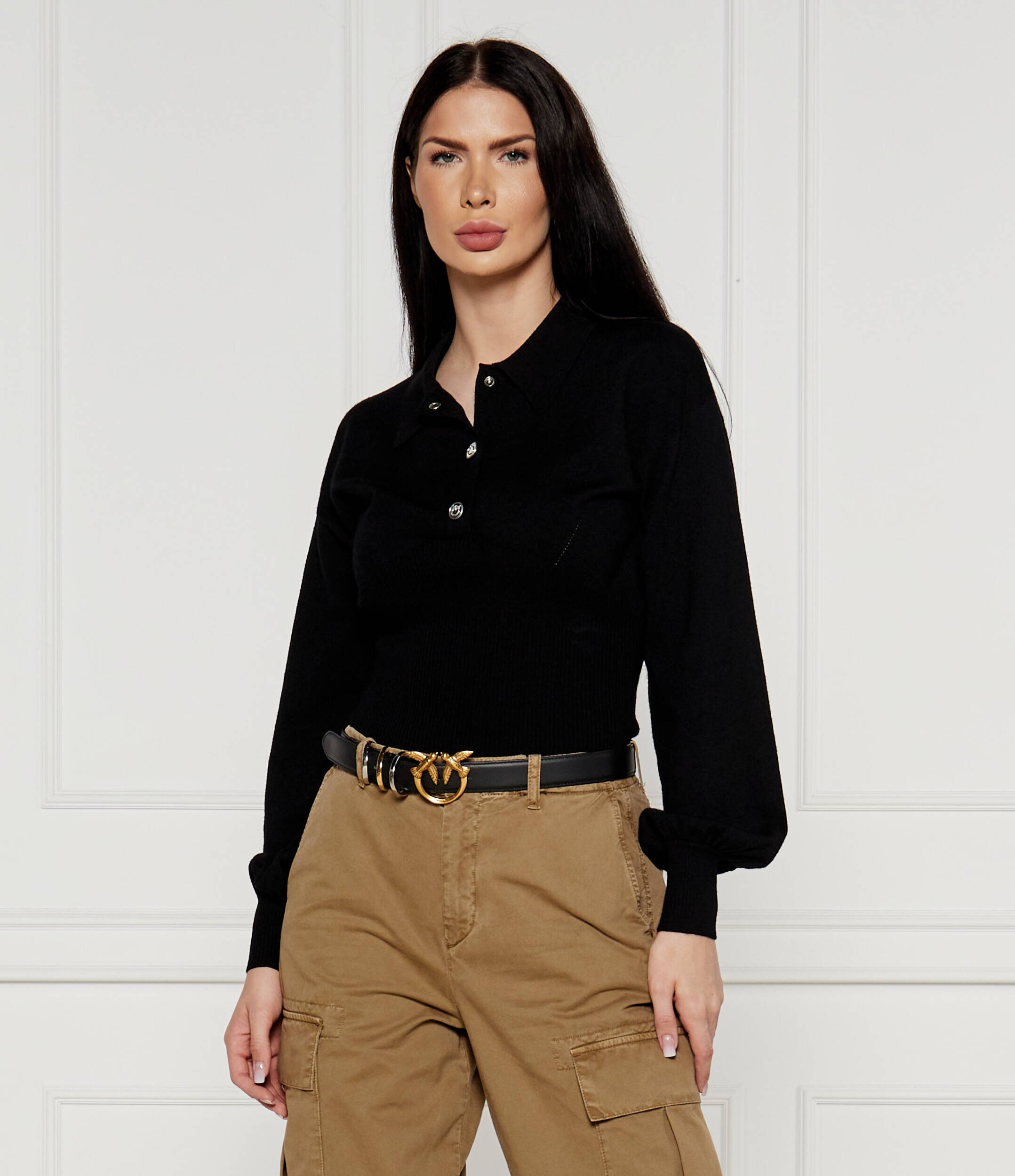 Pinko De lână pulover RIMONTAGGIO COSTINA | Regular Fit