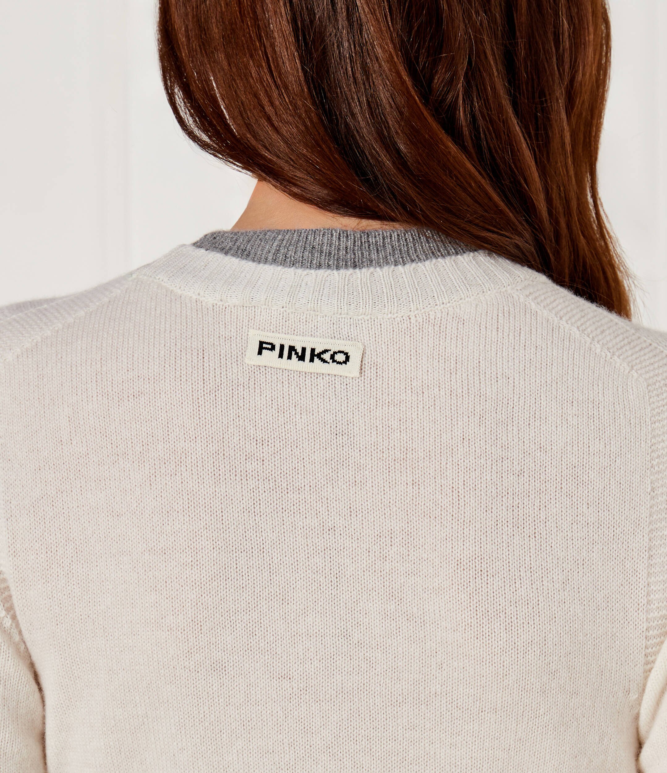 Pinko De lână pulover SAVANNAH | Slim Fit cu adaos de cașmir