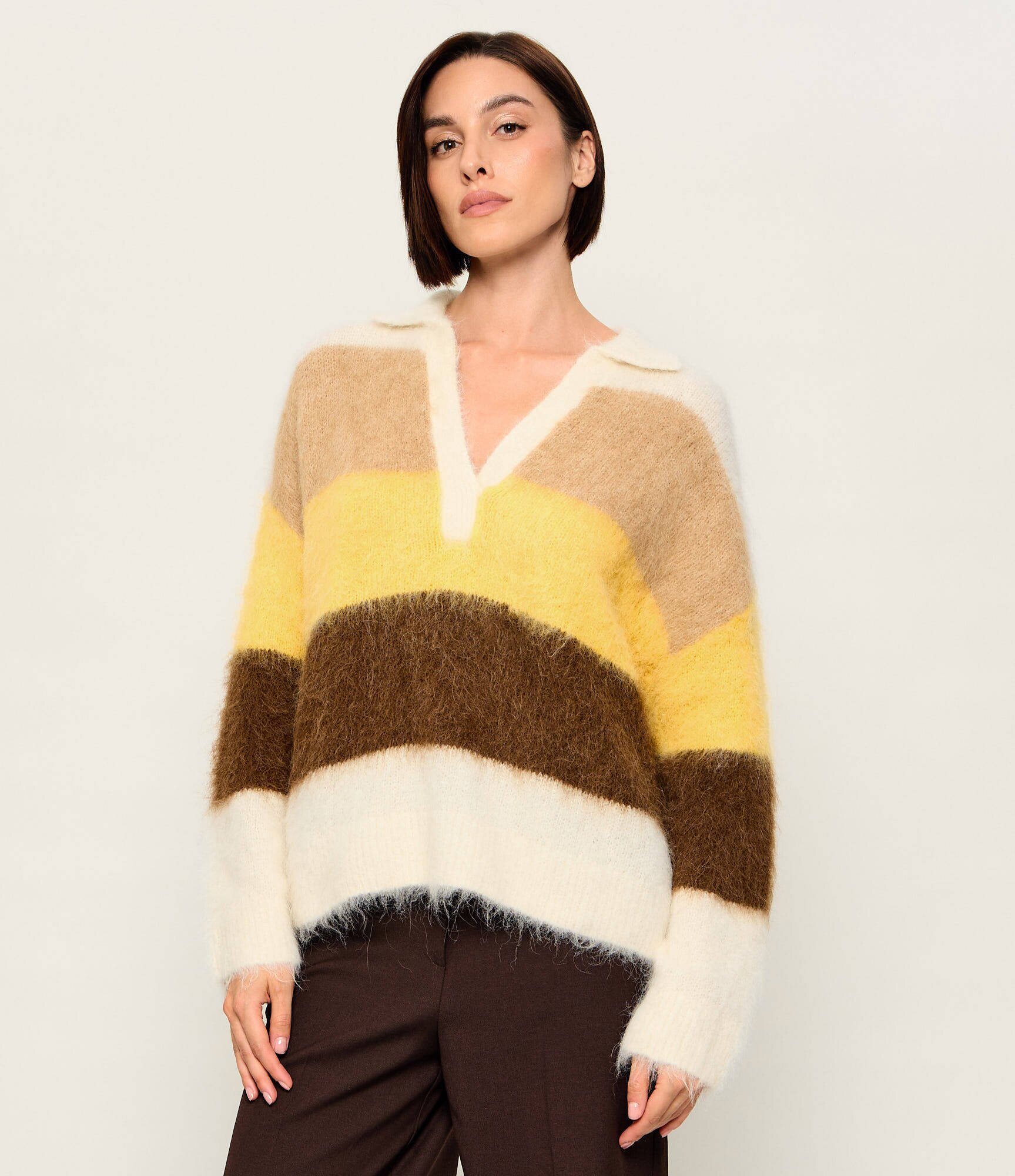 Pinko De lână pulover Strillo | Relaxed fit