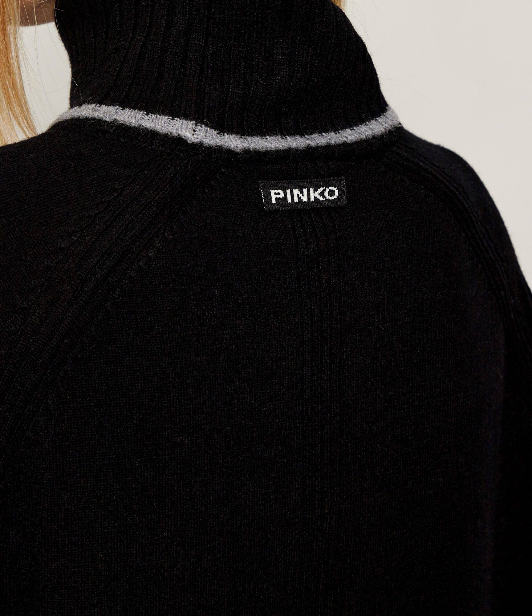 Pinko De lână rochie cu adaos de cașmir