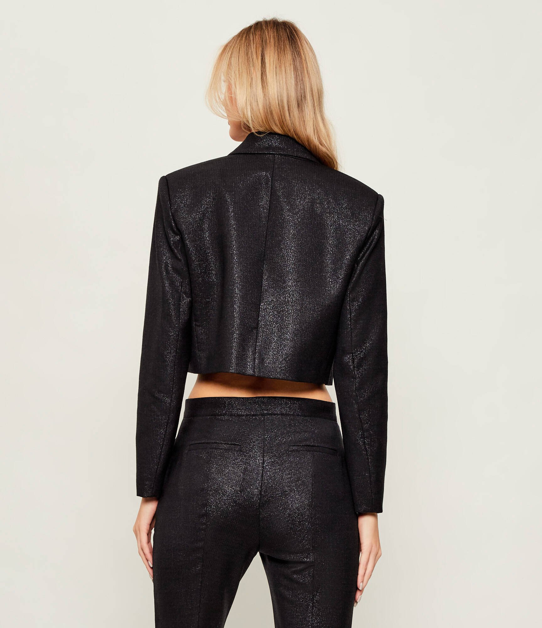 Pinko De lână sacou Eliana Spencer | Cropped Fit