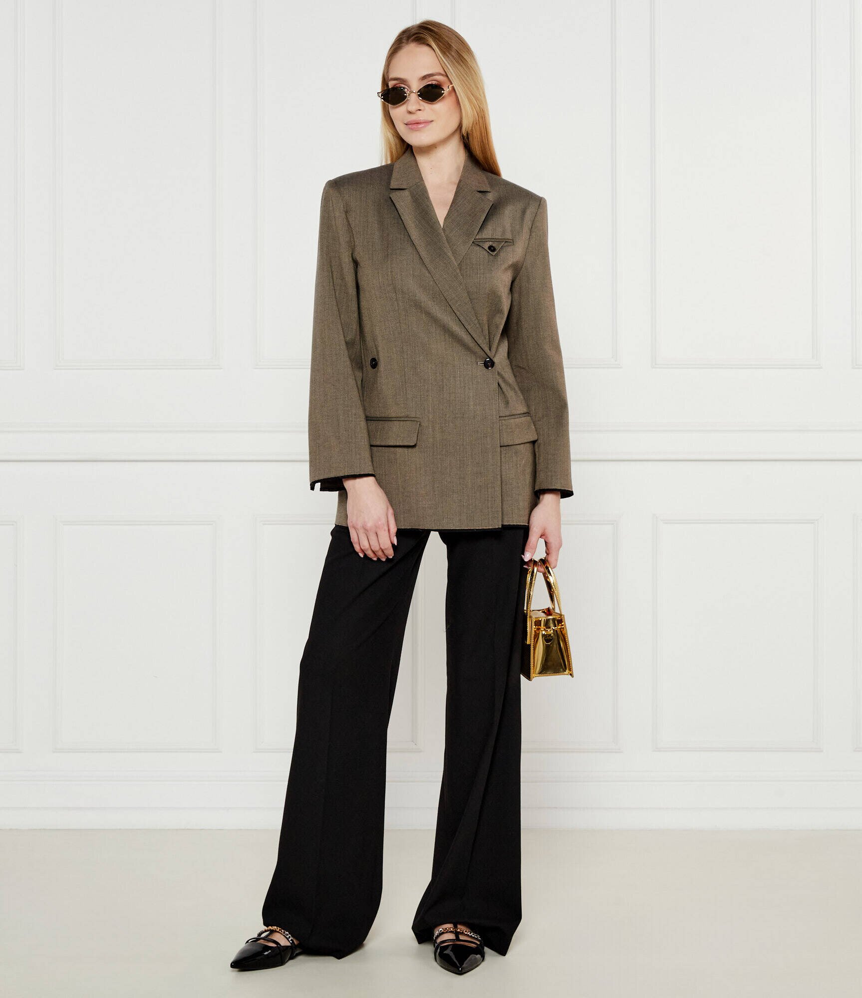 Pinko De lână sacou | Regular Fit