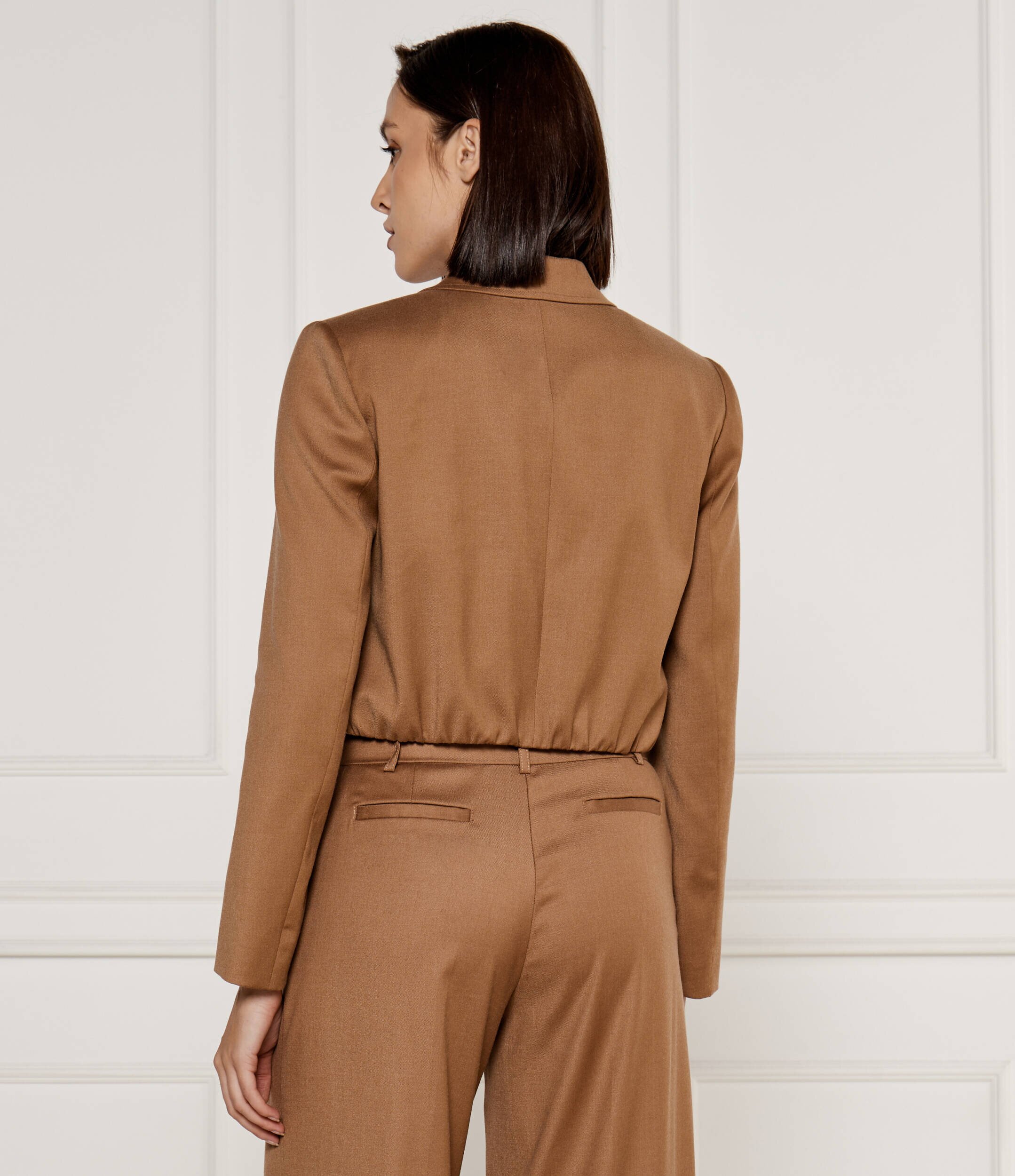 Pinko De lână sacou VIVONA | Cropped Fit