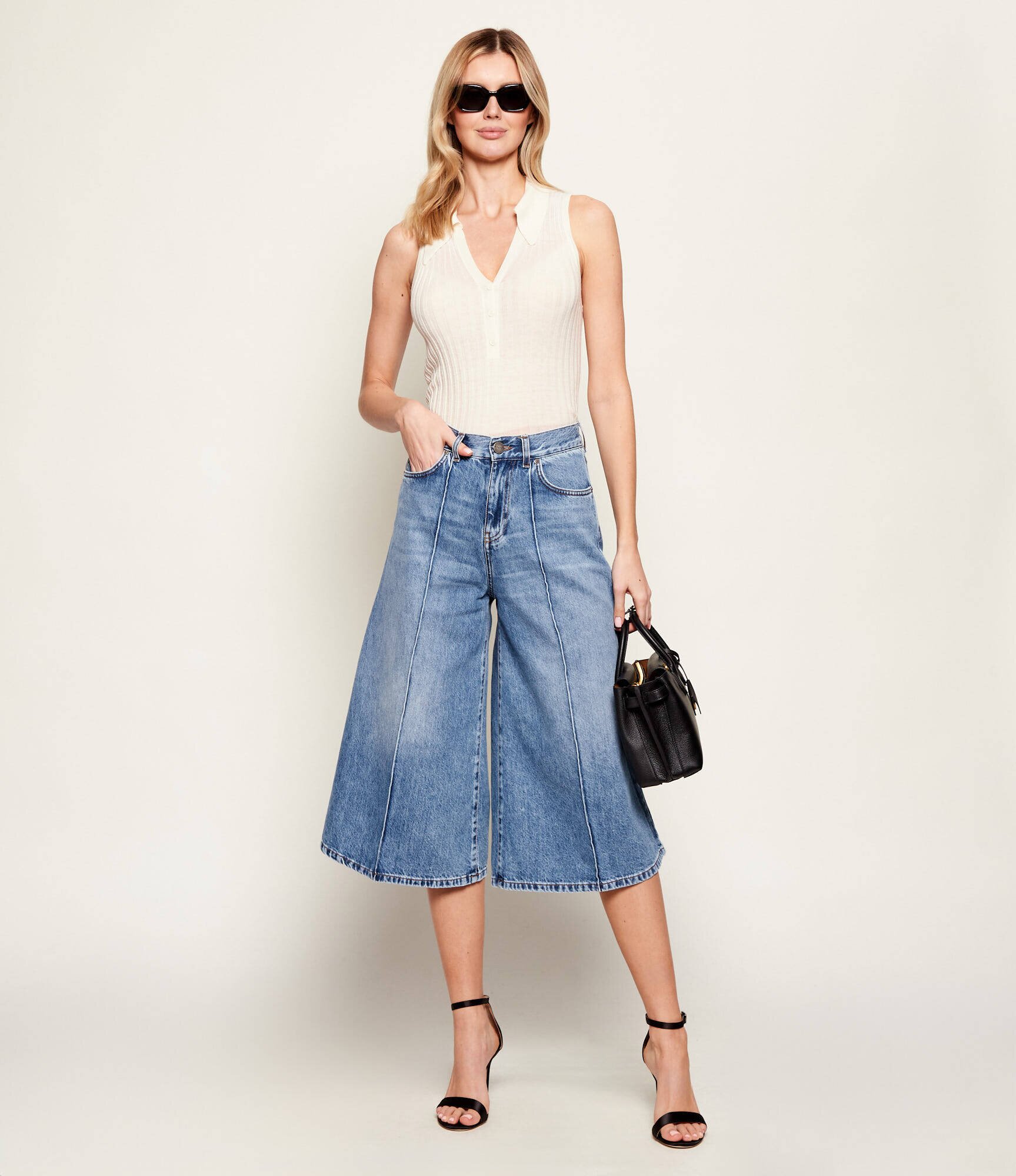 Pinko De lână top FOSCHIA | Slim Fit | cu adaos de mătase și cașmir