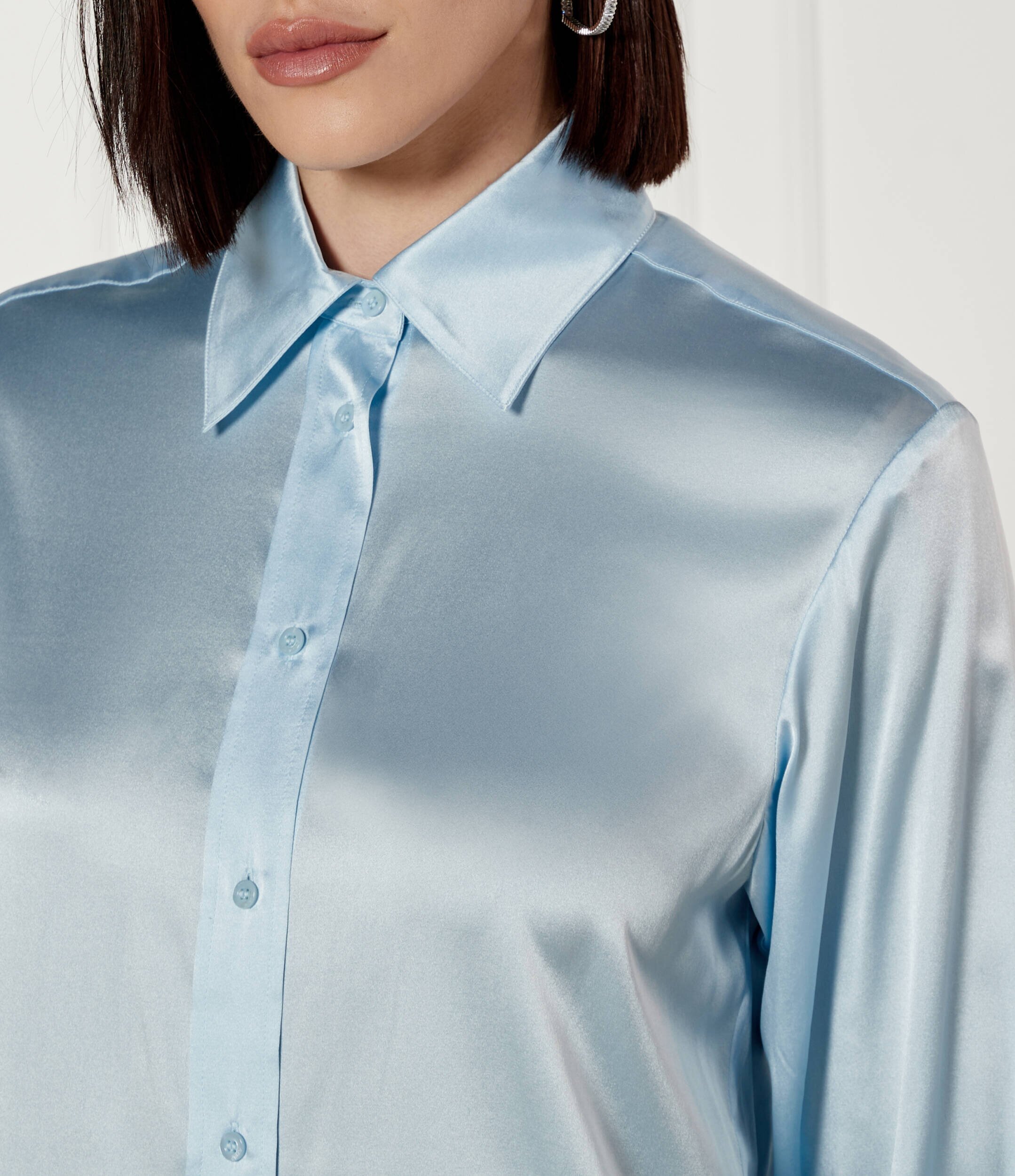 Pinko De mătase cămașă | Regular Fit