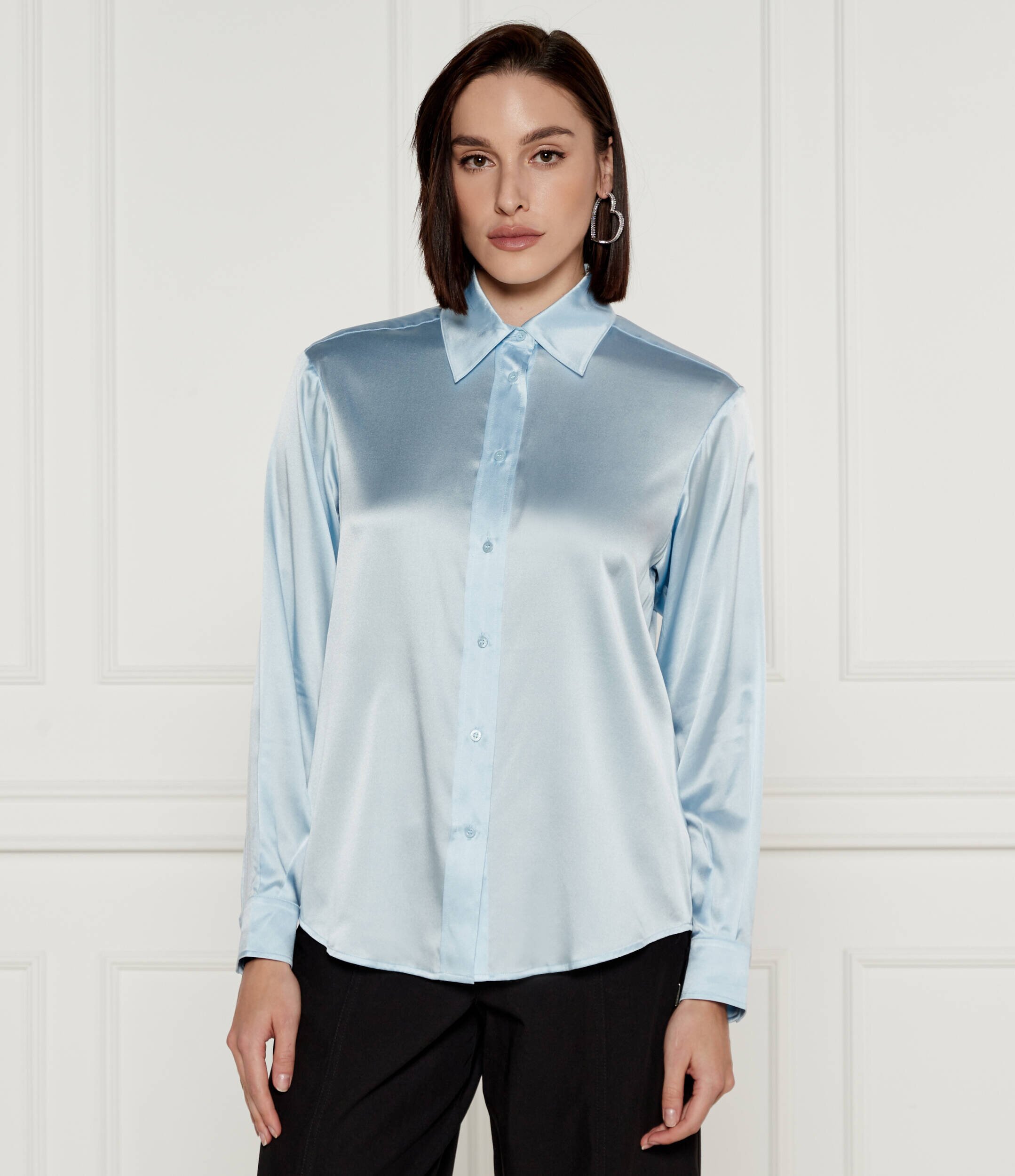 Pinko De mătase cămașă | Regular Fit