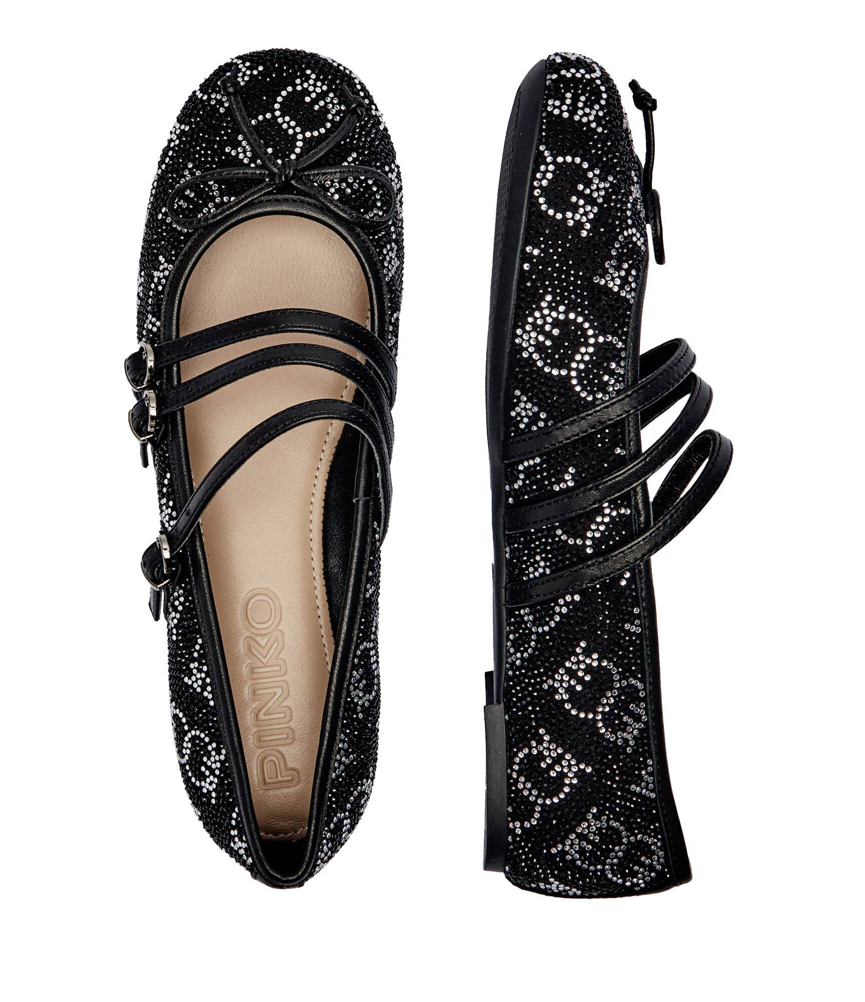 Pinko De piele balerini Gioia 10