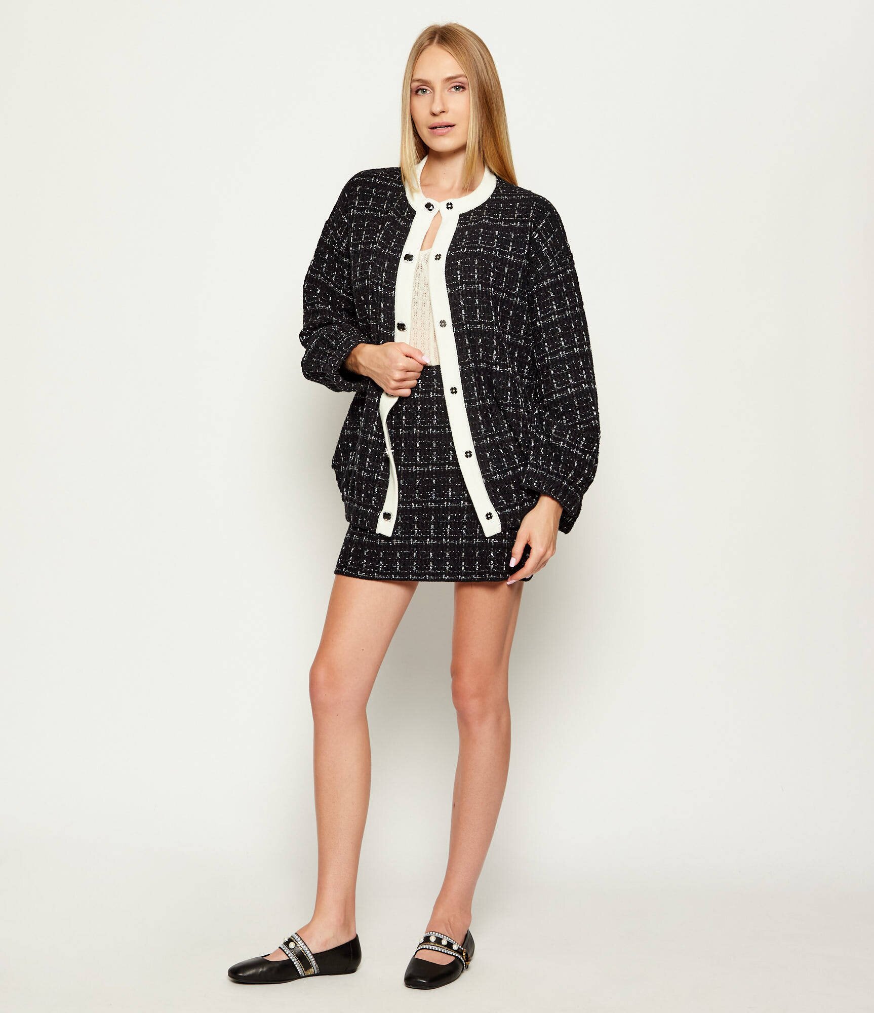 Pinko De piele balerini MAX 04 Mary Jane