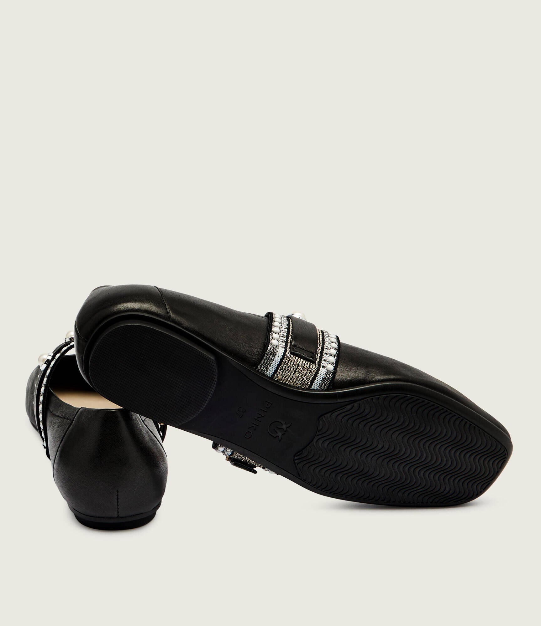 Pinko De piele balerini MAX 04 Mary Jane