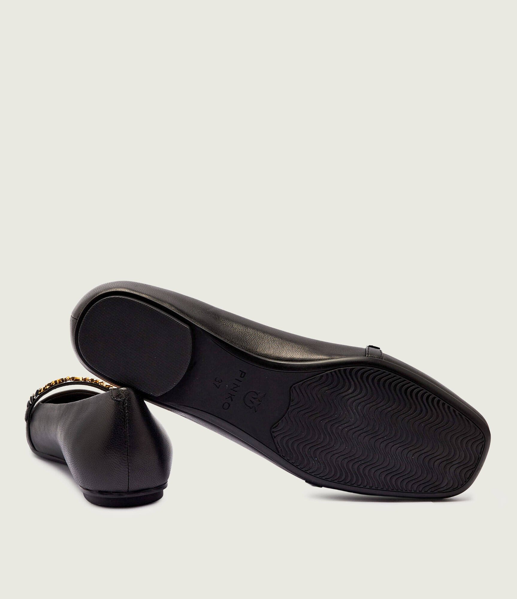 Pinko De piele balerini Max 05