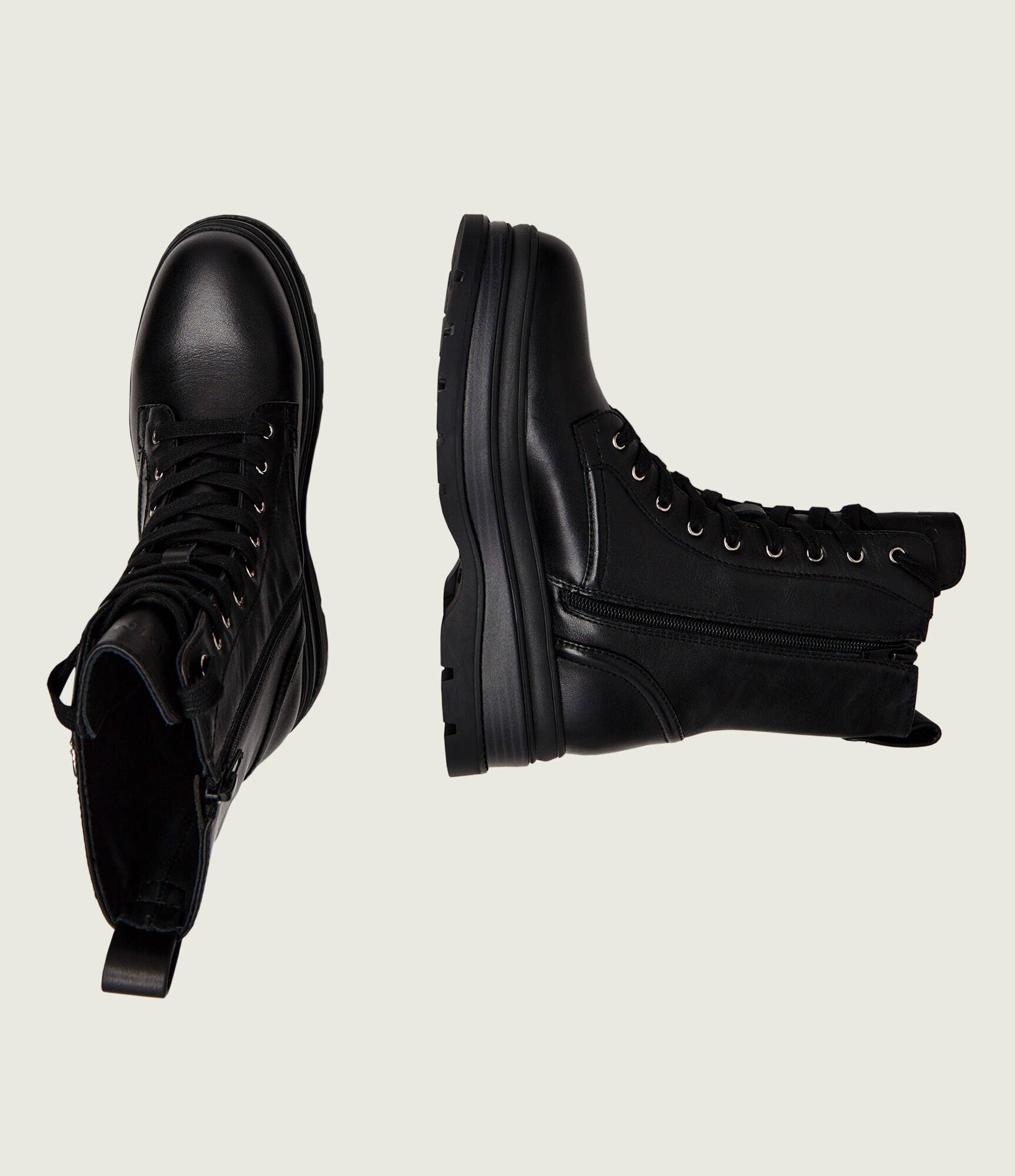 Pinko De piele botine cu platformă Eva 05