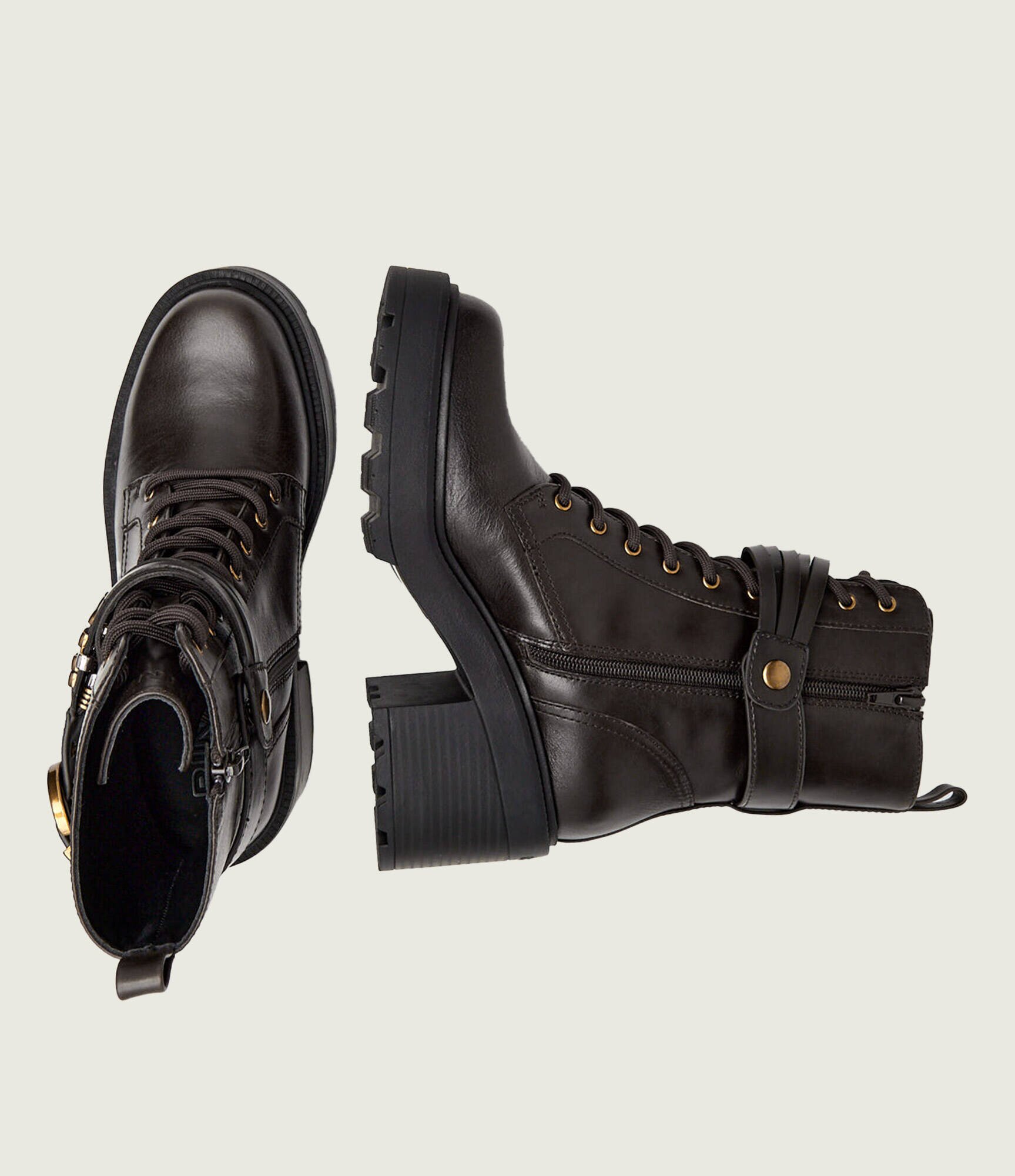 Pinko De piele botine cu toc Altea 01