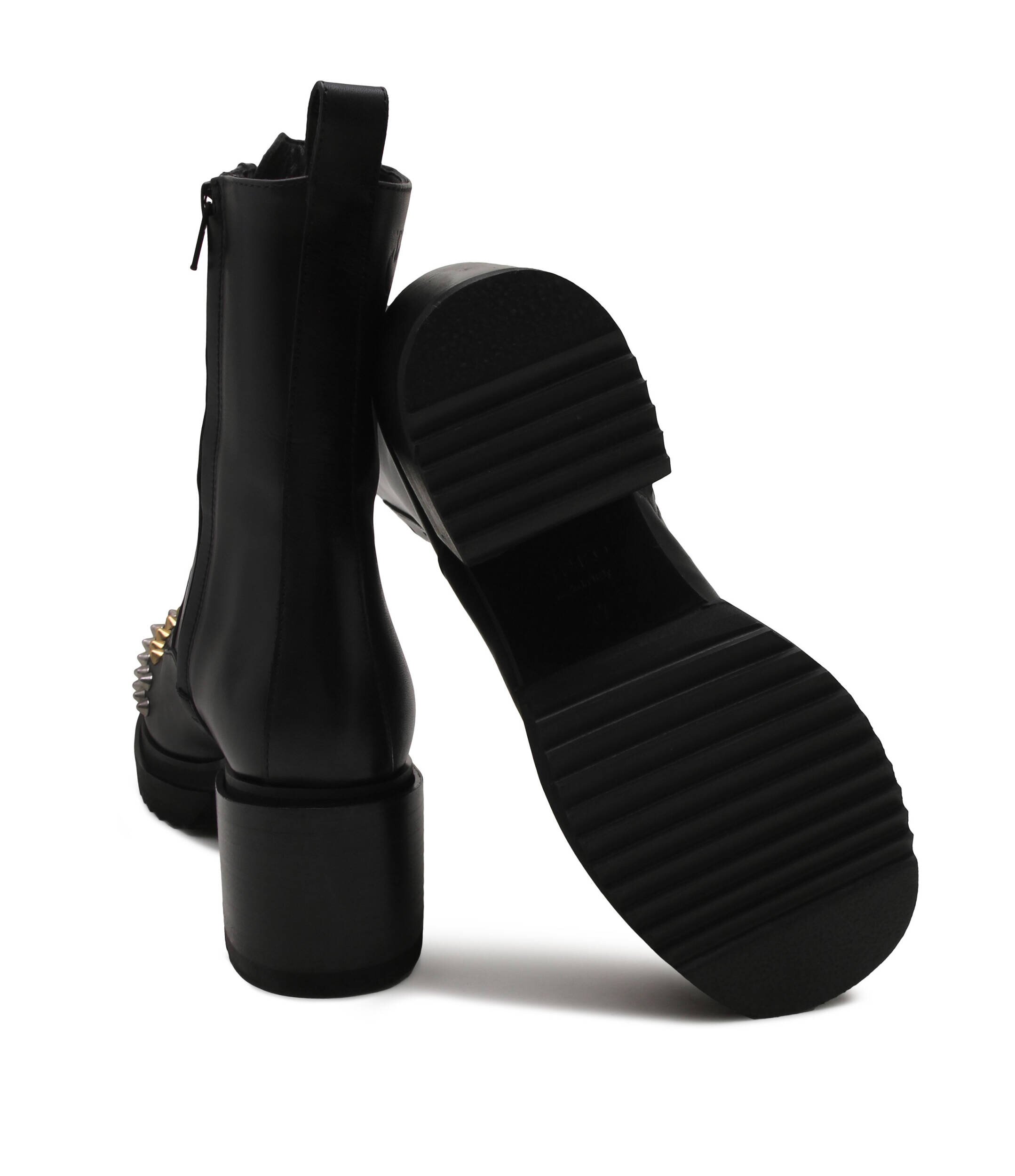 Pinko De piele botine cu toc Berio
