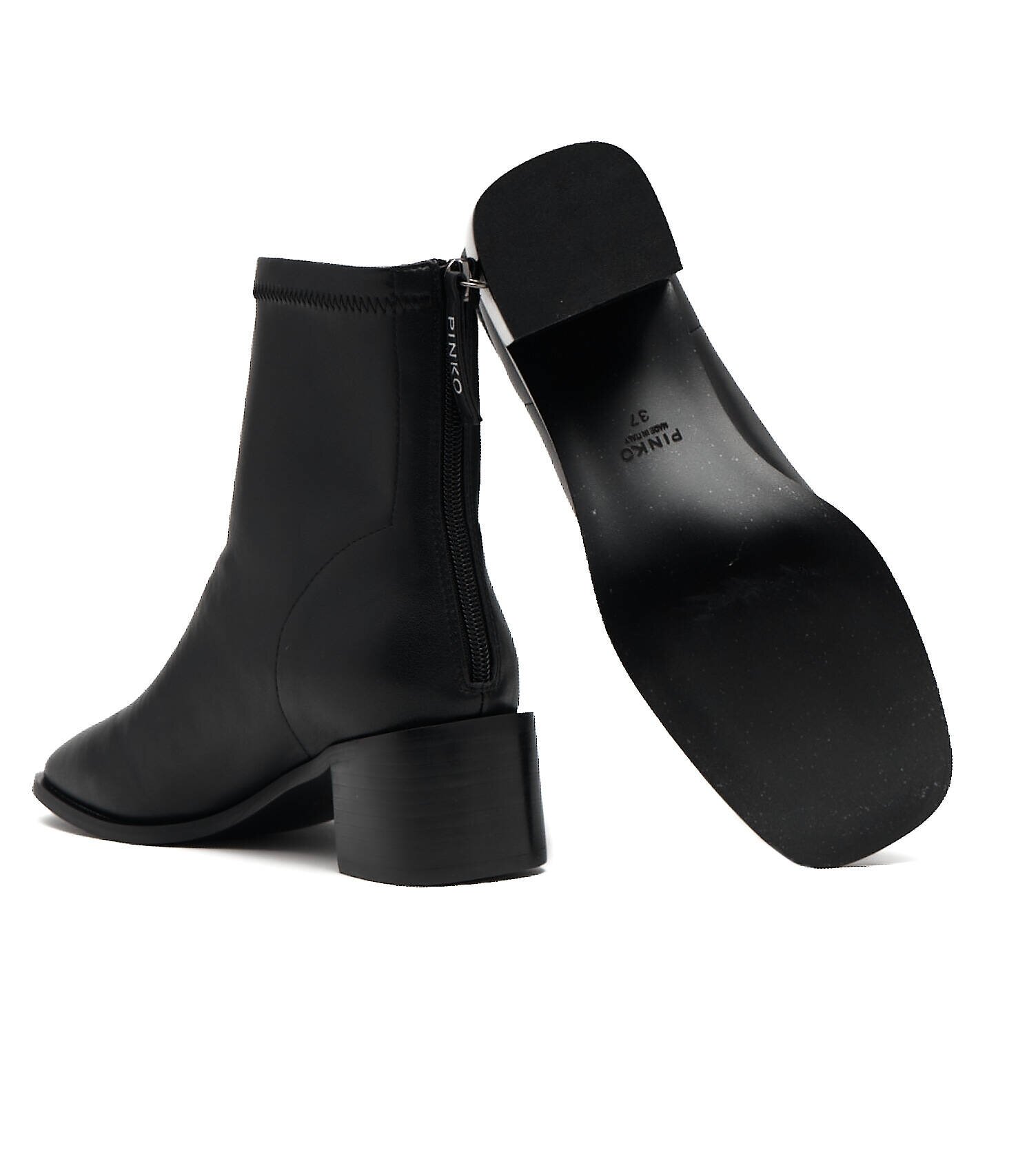 Pinko De piele botine cu toc Egizia