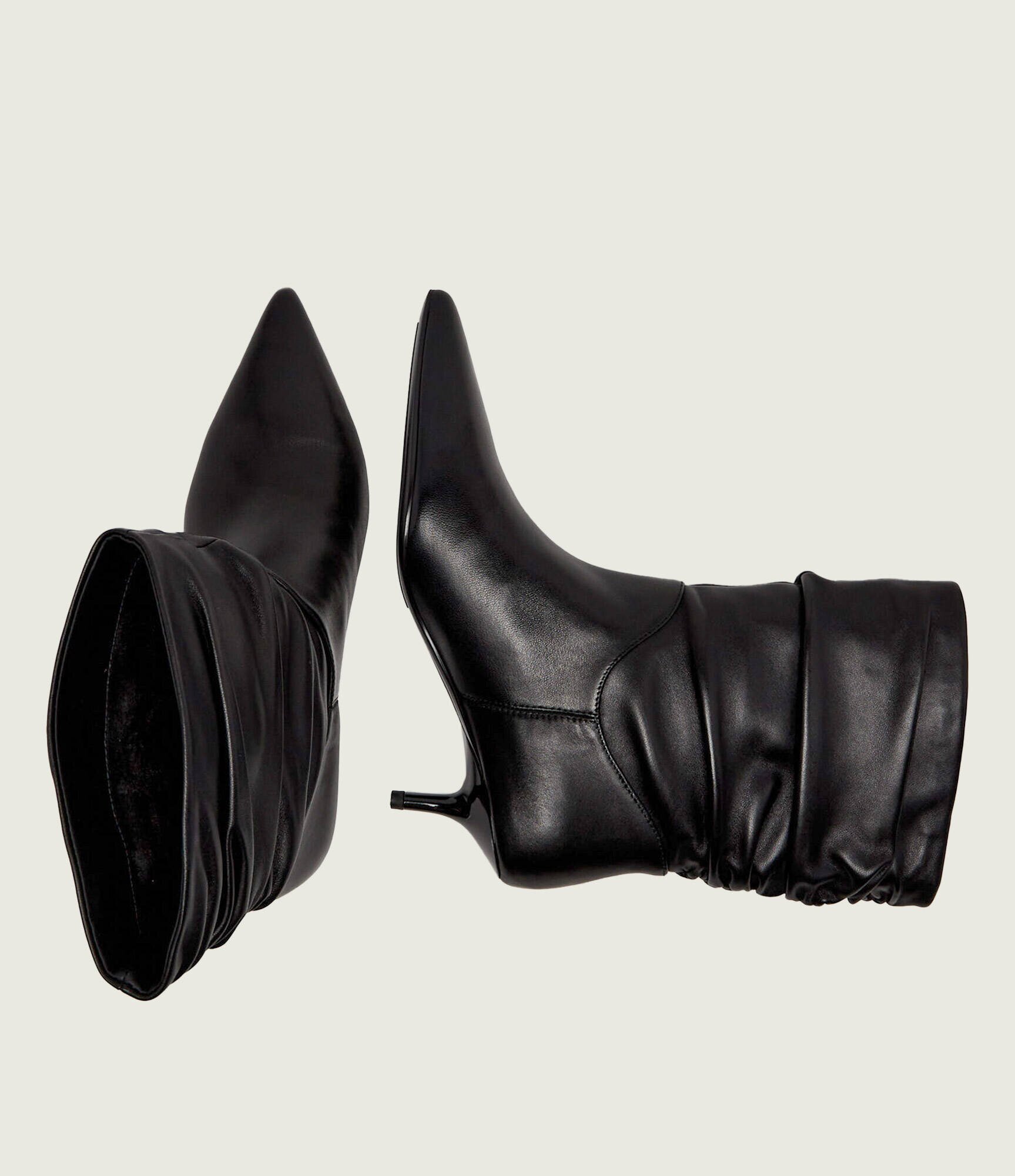 Pinko De piele botine cu toc subțire Gloria 28