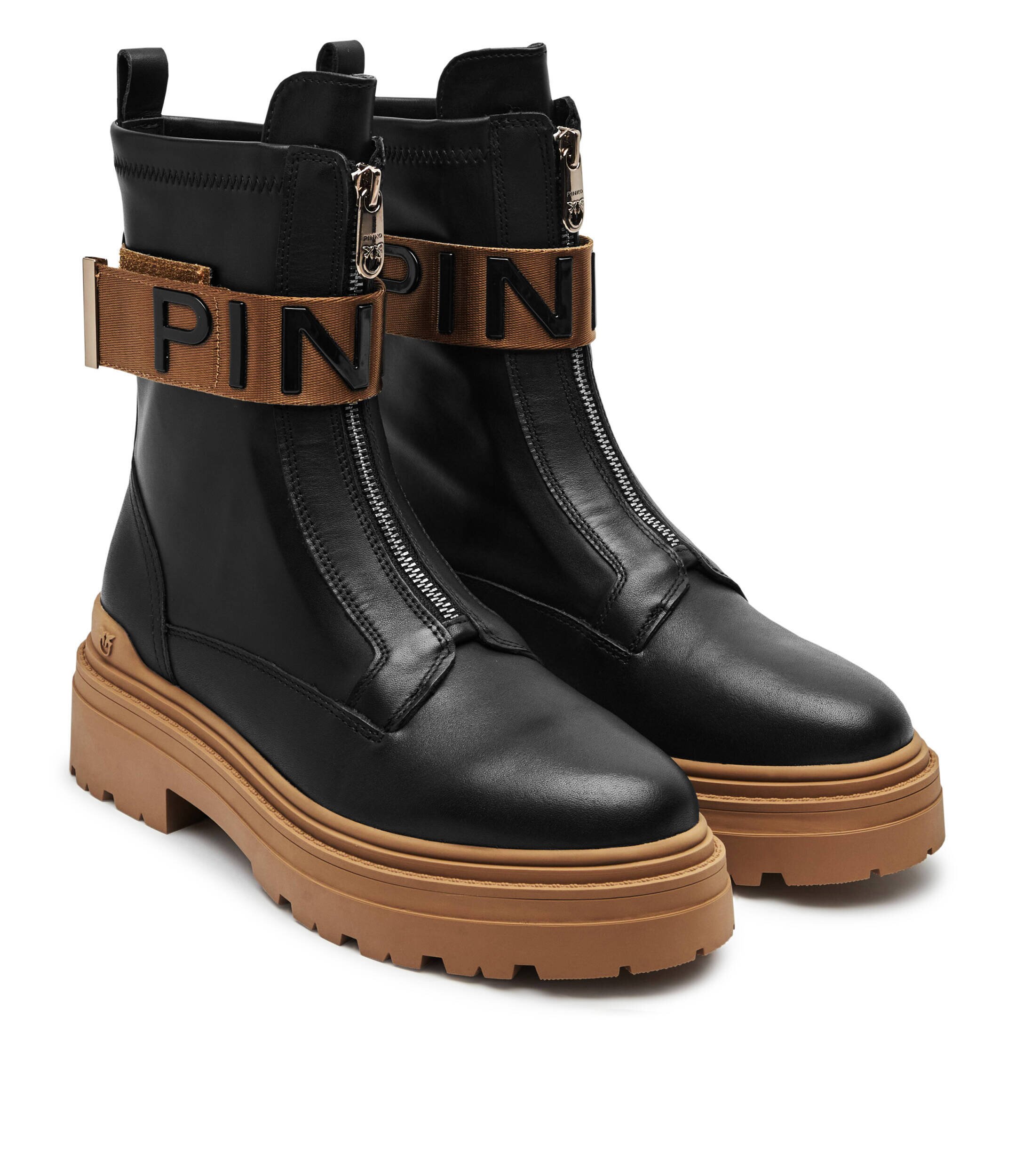 Pinko De piele botine MIA 13