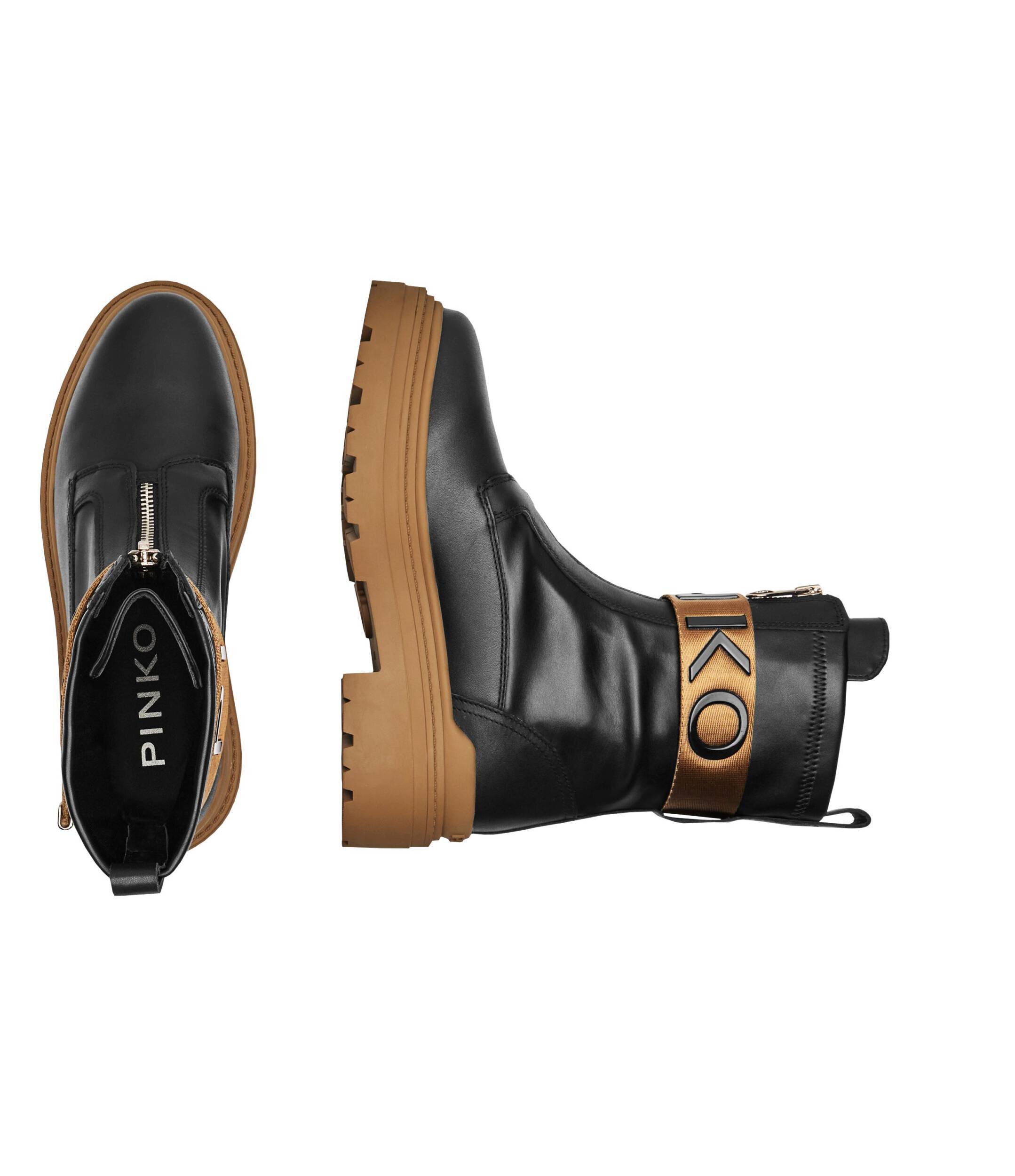 Pinko De piele botine MIA 13