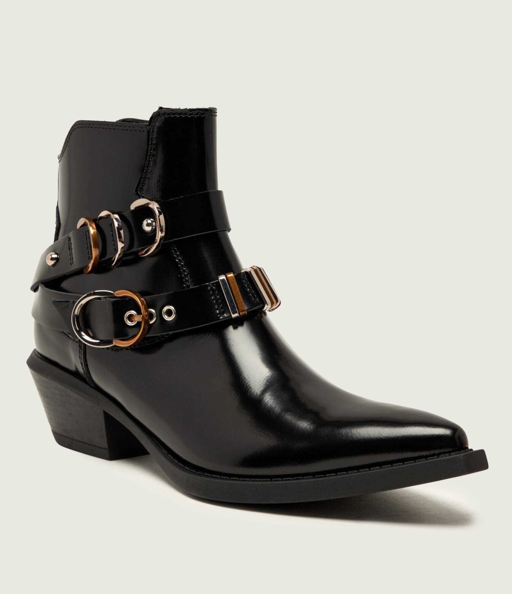 Pinko De piele cizme cowboy TEX 13