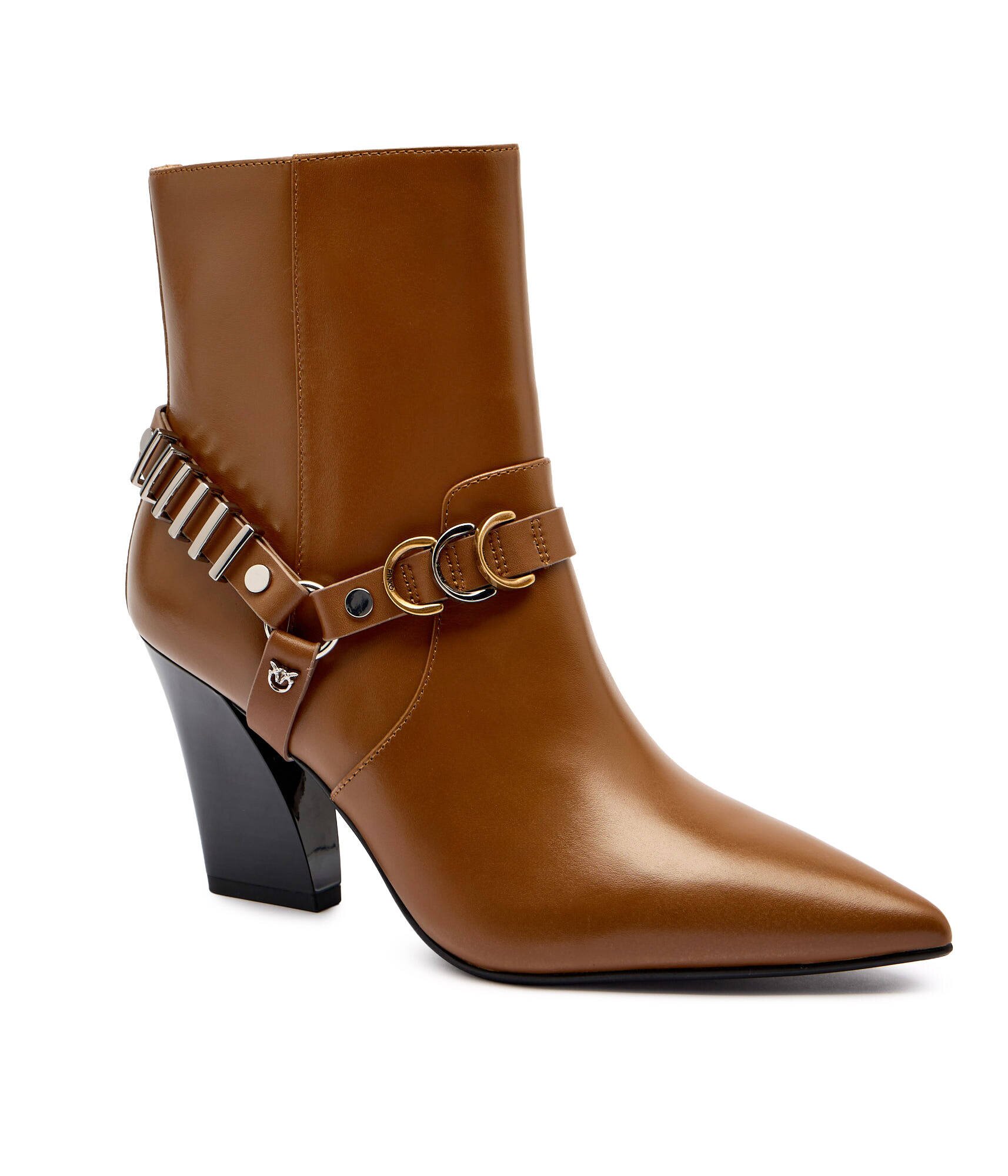 Pinko De piele cizme cowboy Viola 02