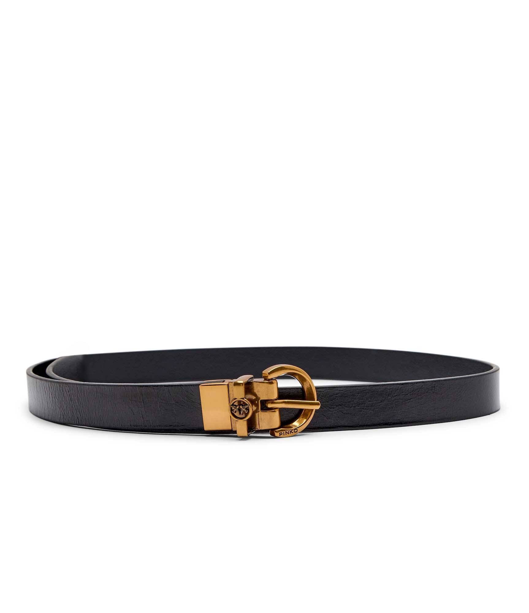 Pinko De piele cu două fețe curea LOVE BERRY H2