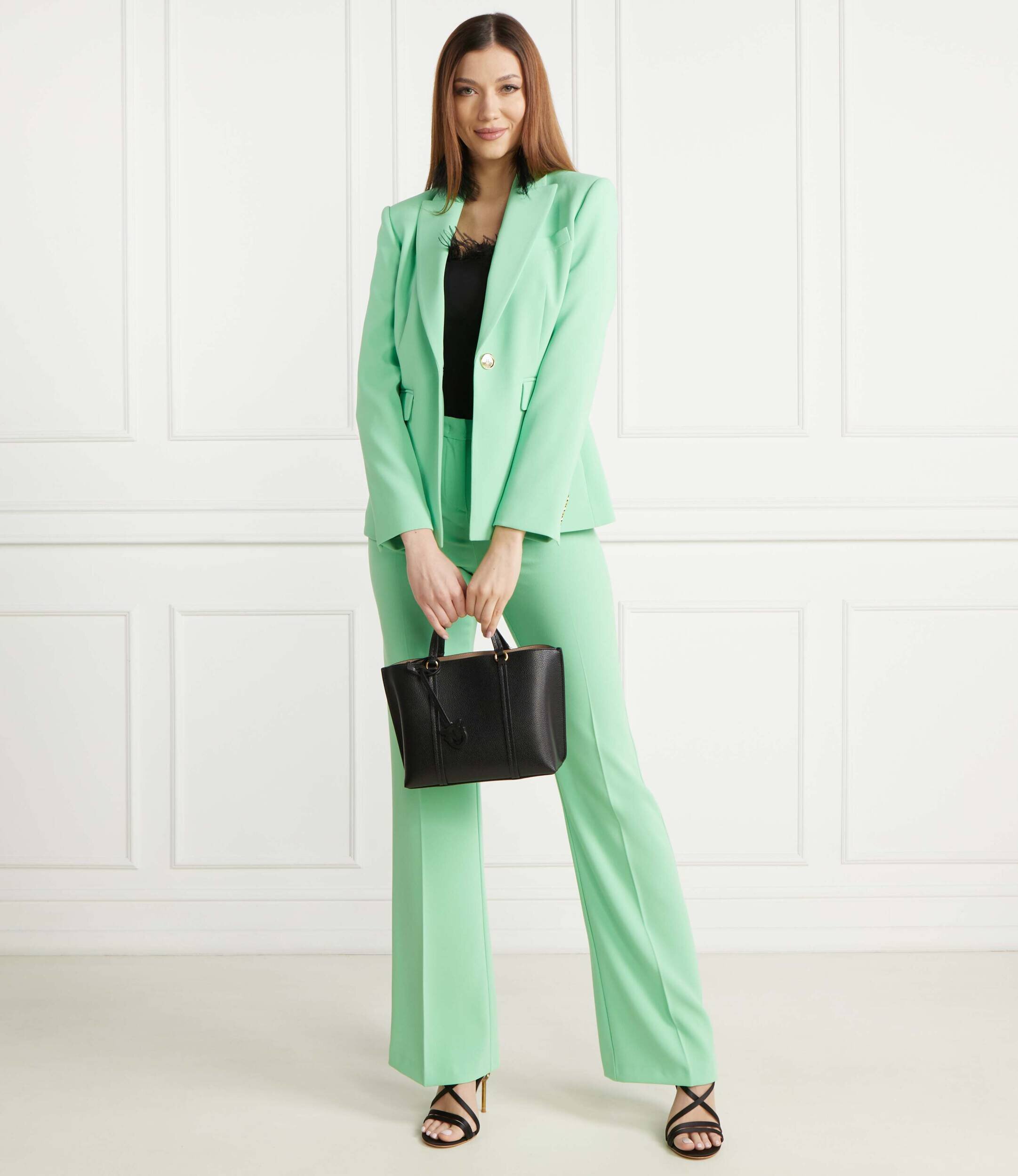 Pinko De piele cufăr Carrie