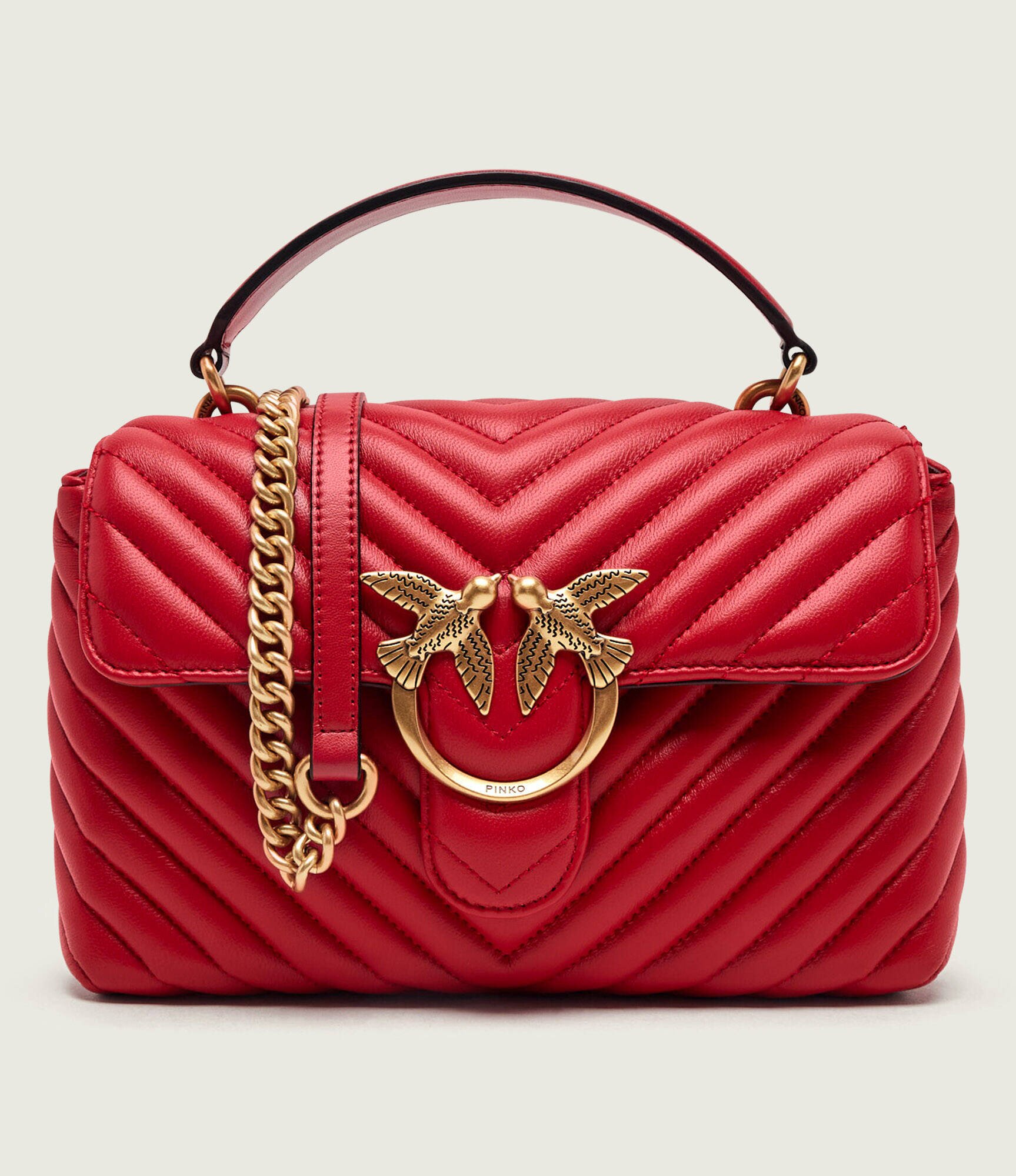 Pinko De piele cufăr Love Lady Puff