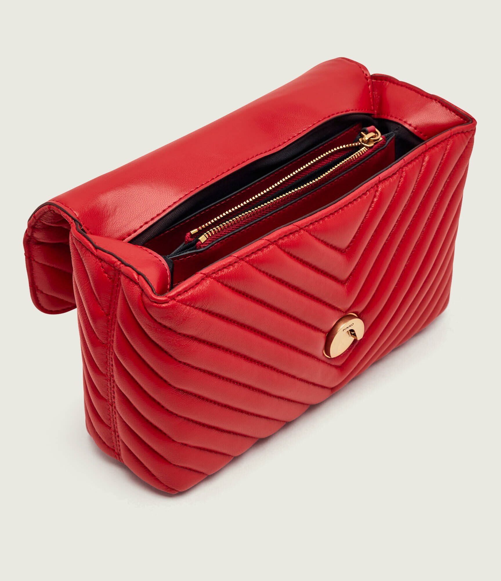 Pinko De piele cufăr Love Lady Puff