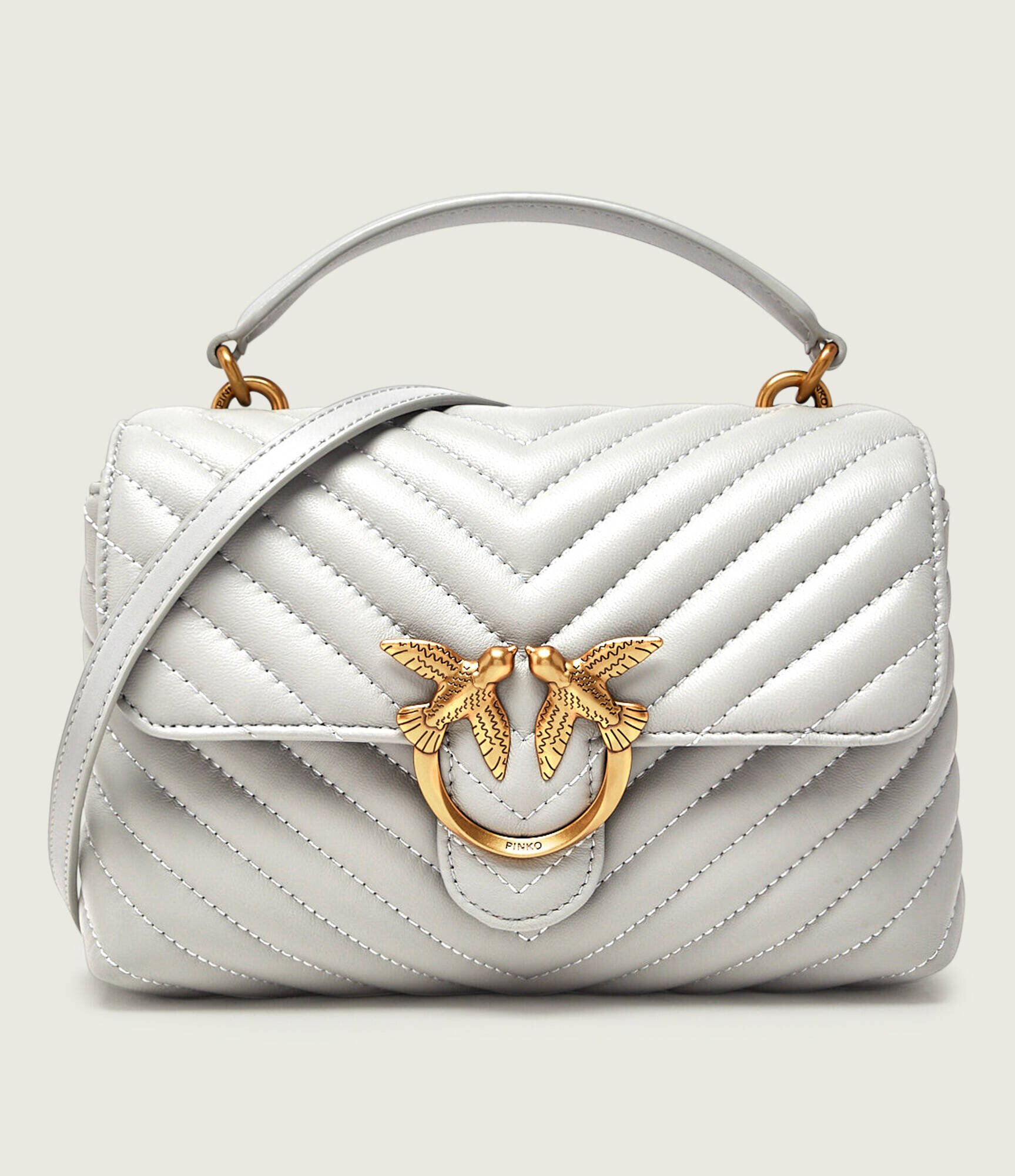 Pinko De piele cufăr LOVE LADY PUFF