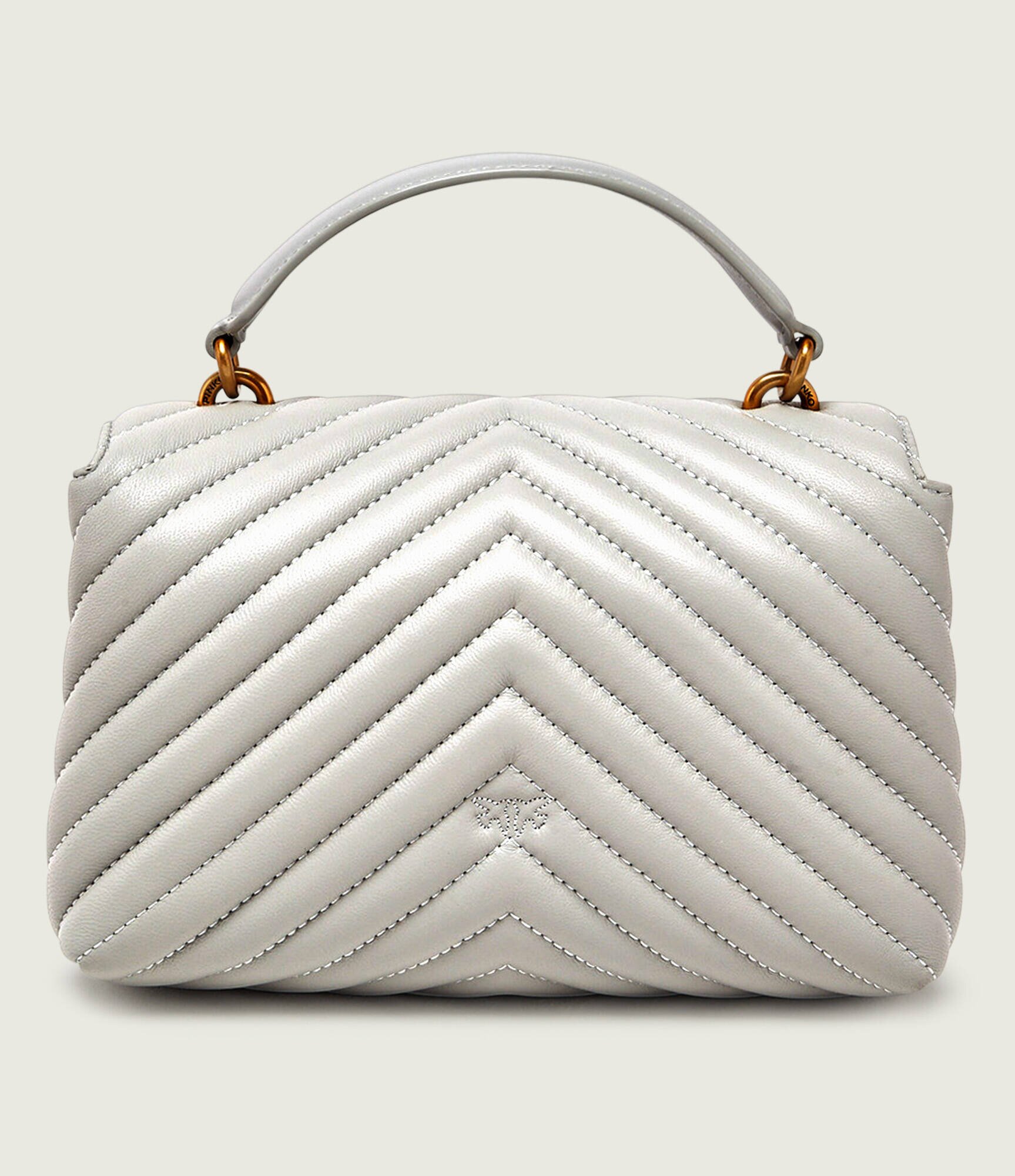 Pinko De piele cufăr LOVE LADY PUFF
