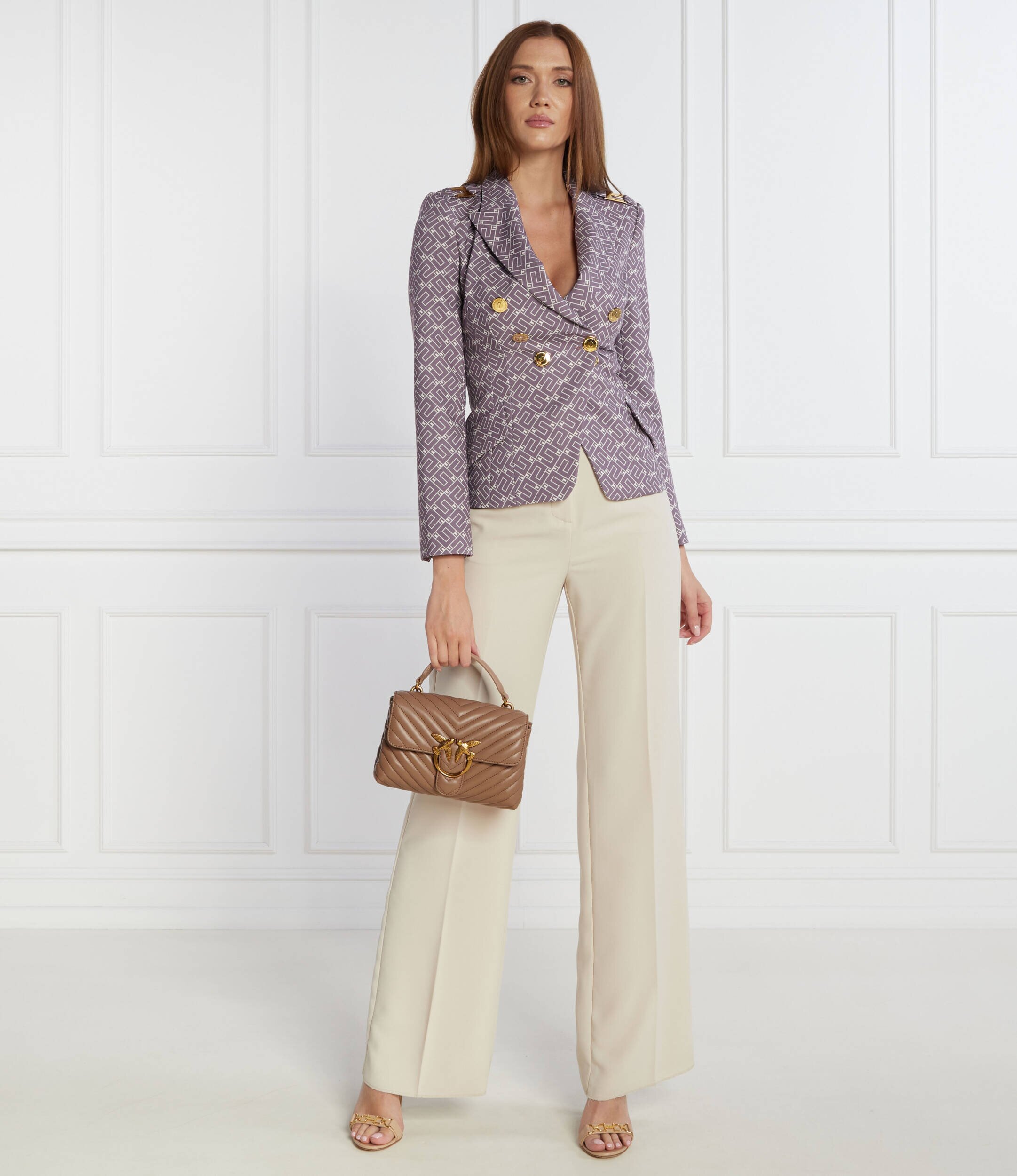 Pinko De piele cufăr Love Lady Puff