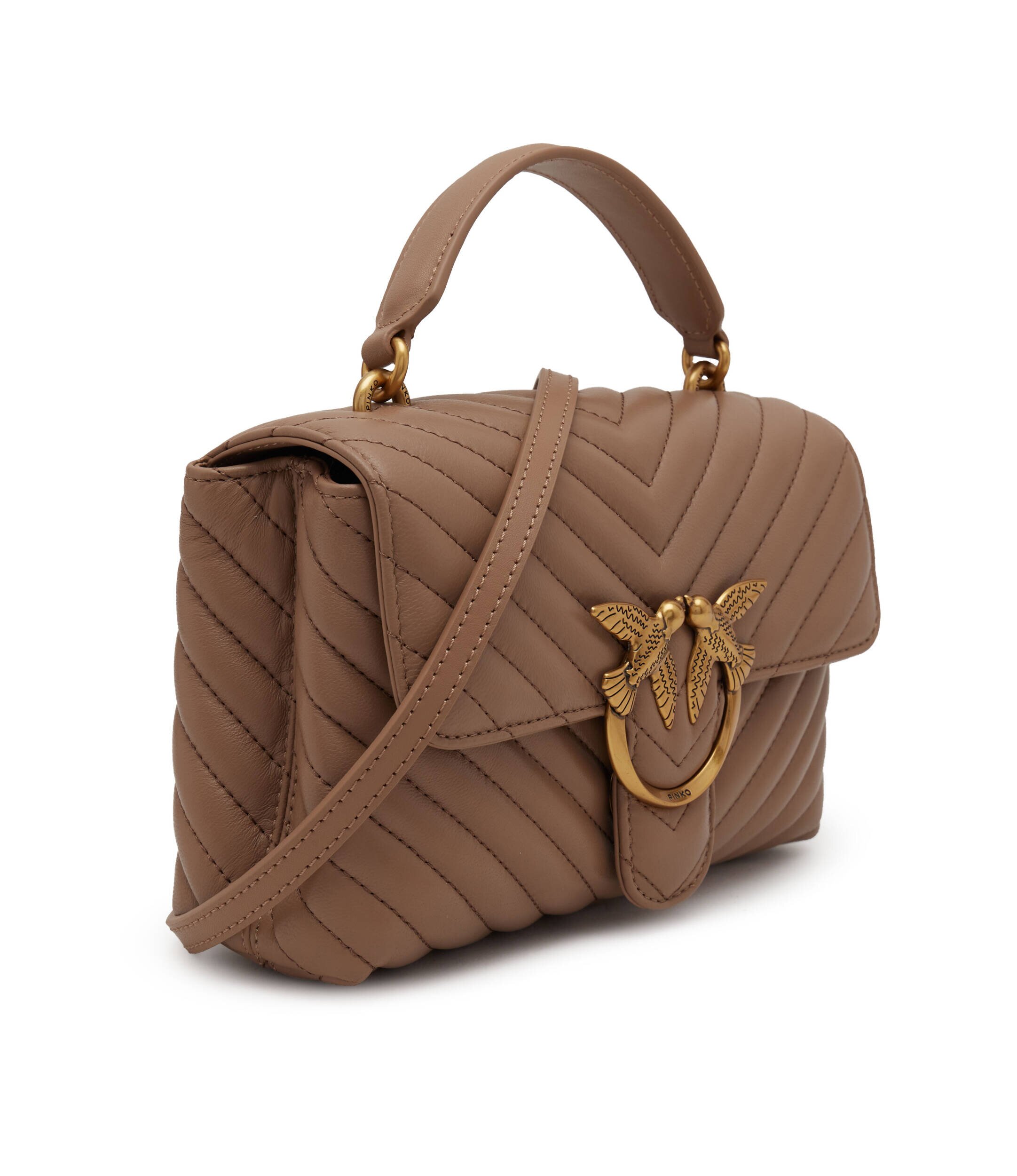Pinko De piele cufăr Love Lady Puff