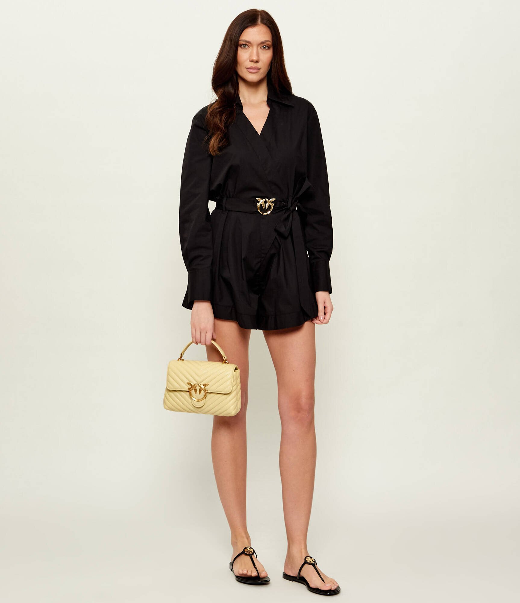 Pinko De piele cufăr LOVE LADY PUFF