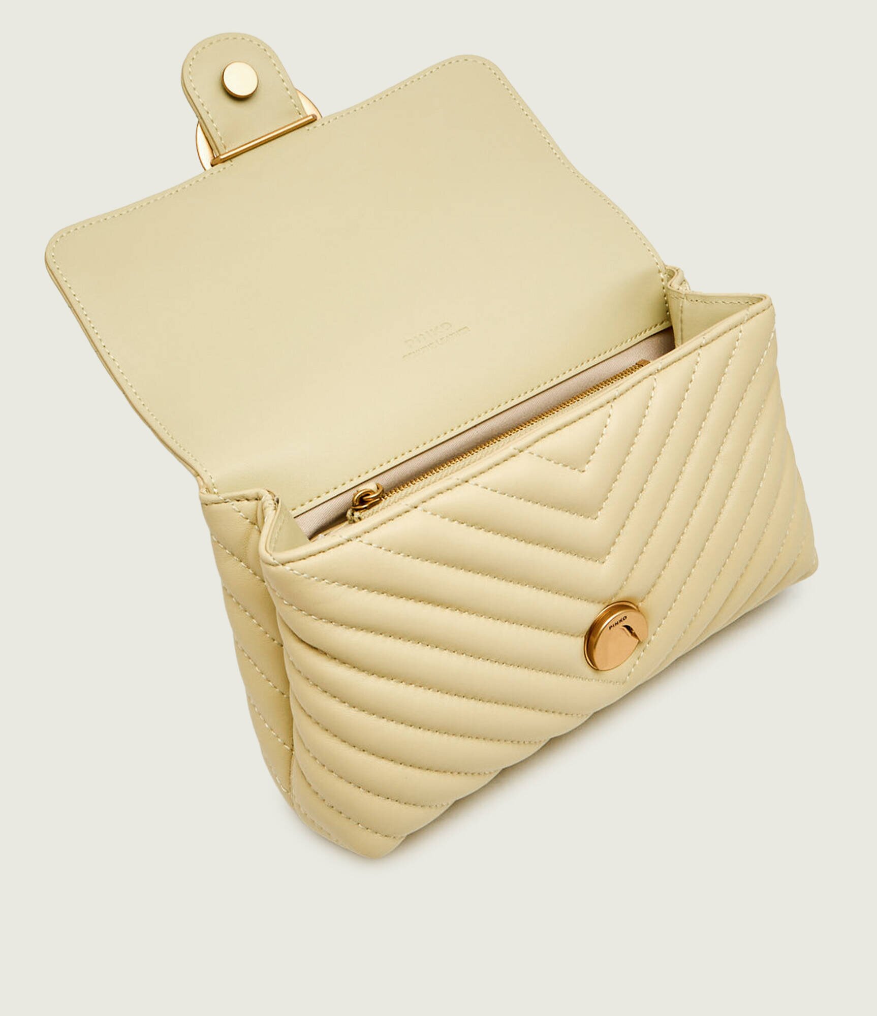 Pinko De piele cufăr LOVE LADY PUFF