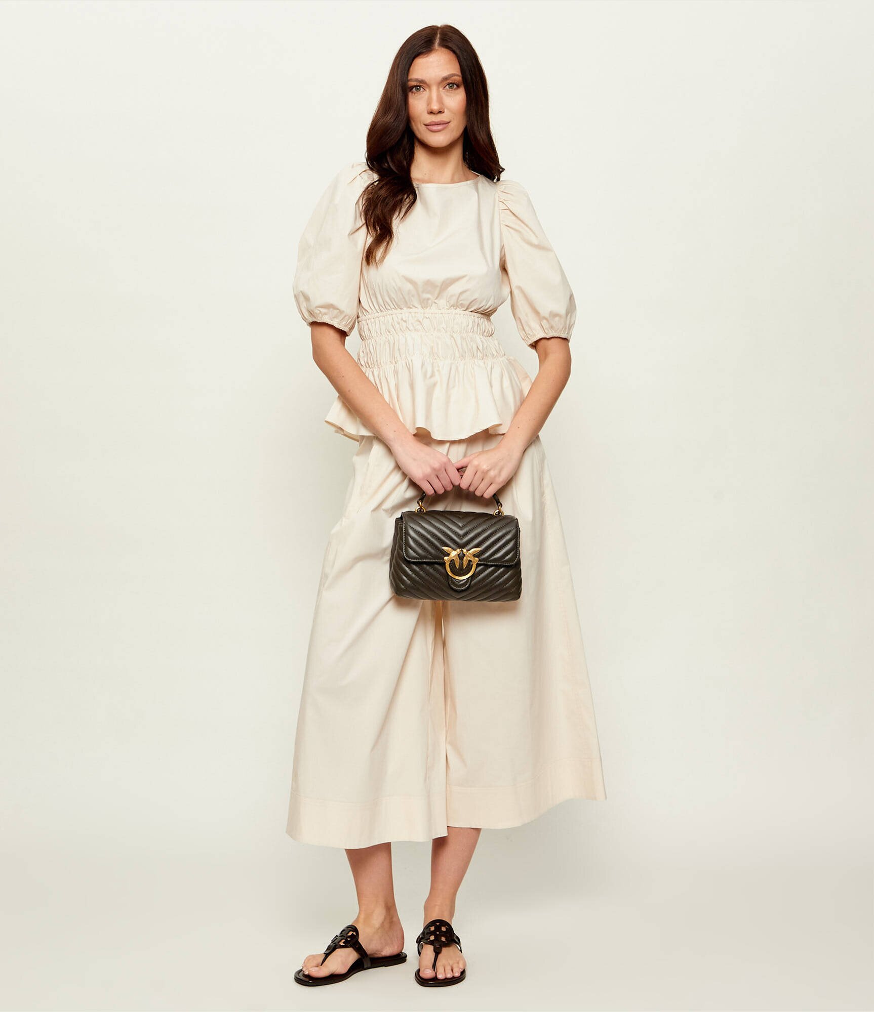 Pinko De piele cufăr LOVE LADY PUFF