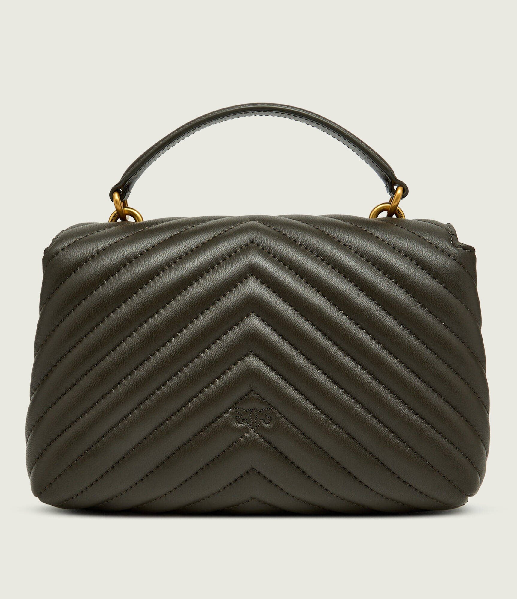 Pinko De piele cufăr LOVE LADY PUFF