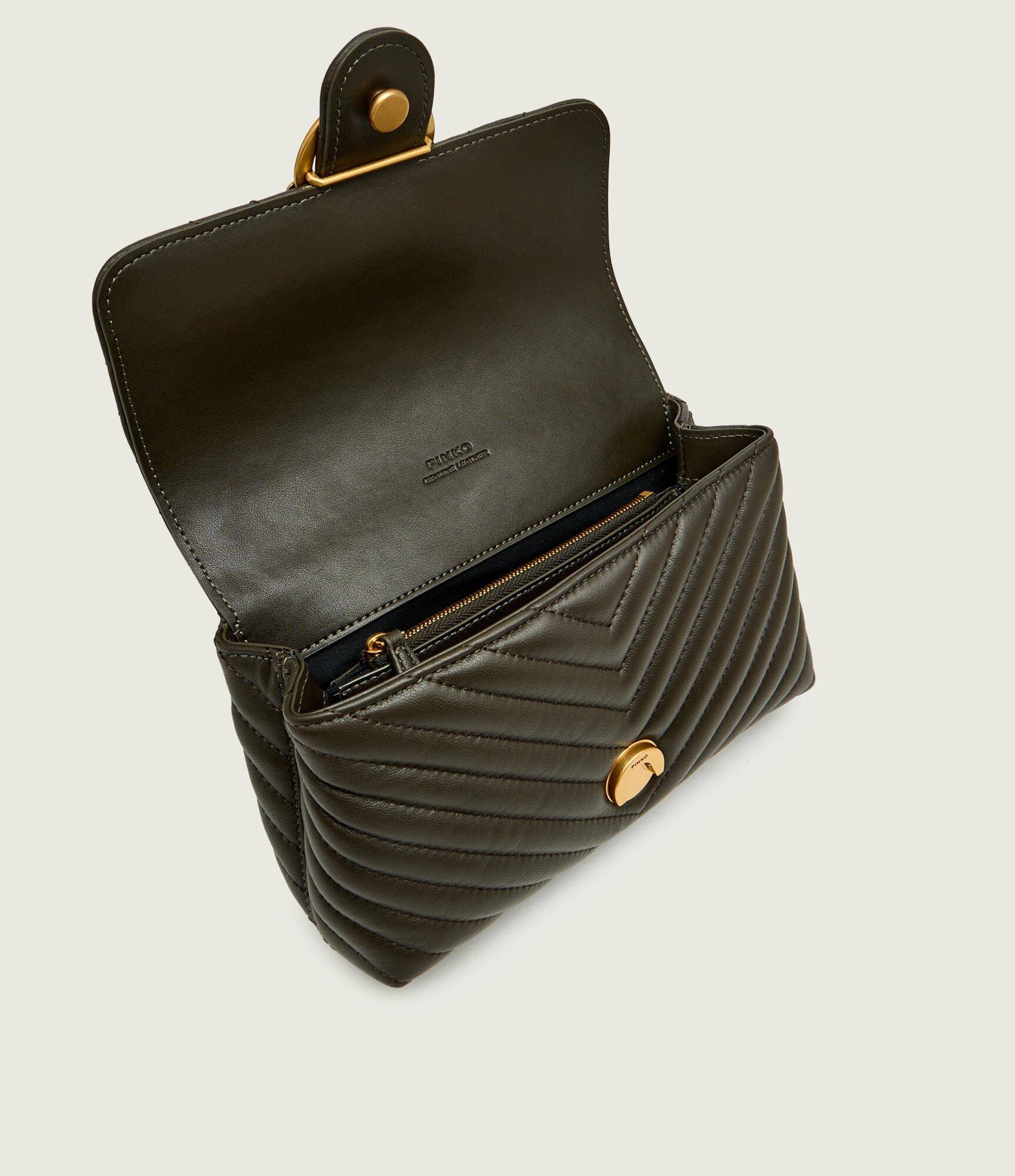 Pinko De piele cufăr LOVE LADY PUFF