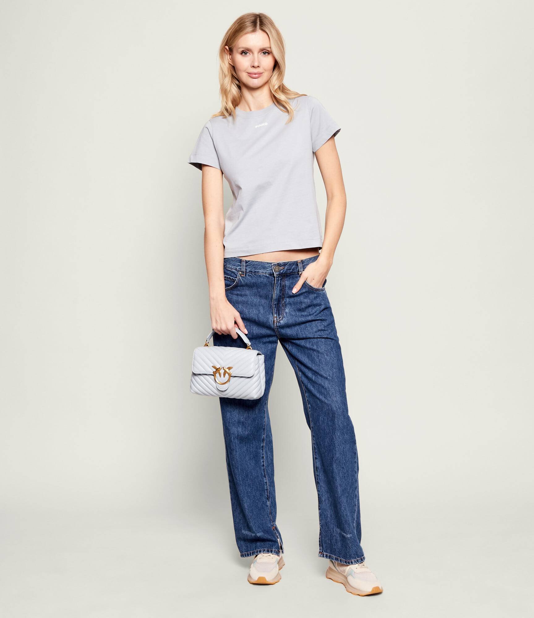 Pinko De piele cufăr LOVE LADY PUFF MINI