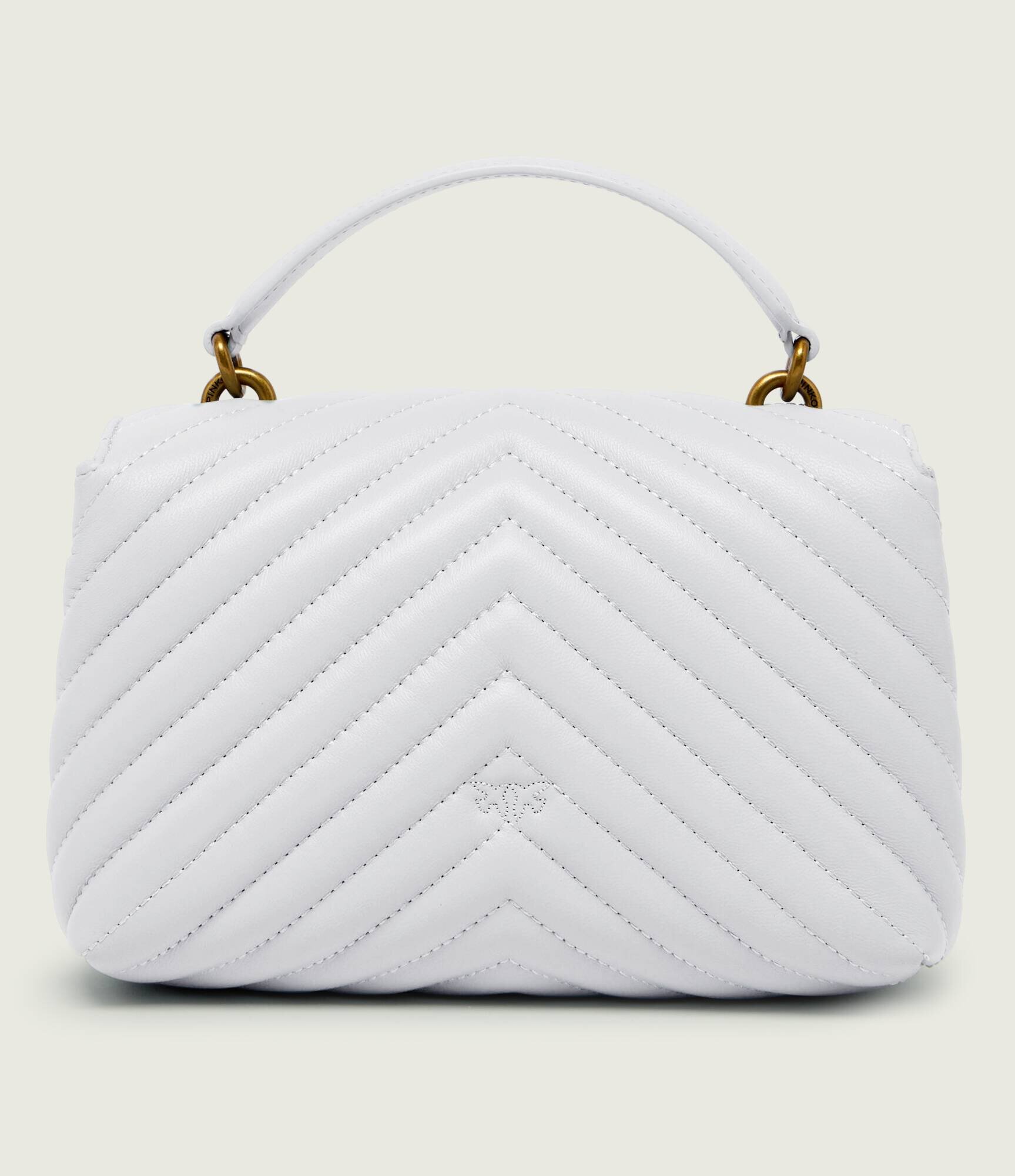 Pinko De piele cufăr LOVE LADY PUFF MINI