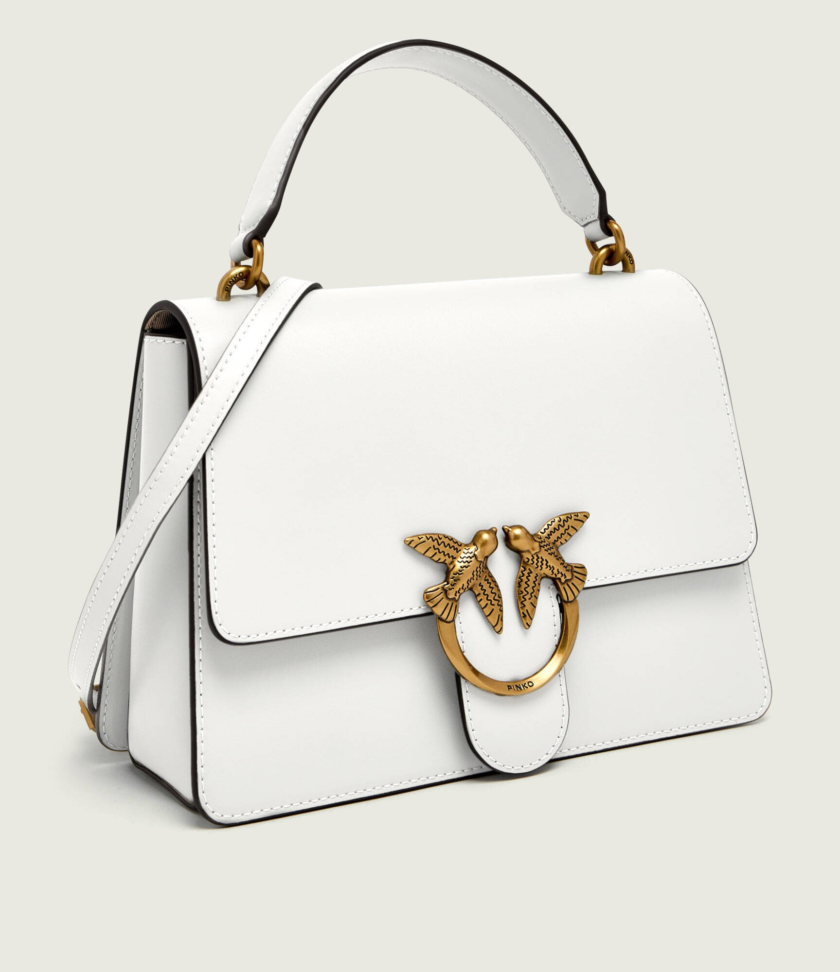 Pinko De piele cufăr LOVE ONE