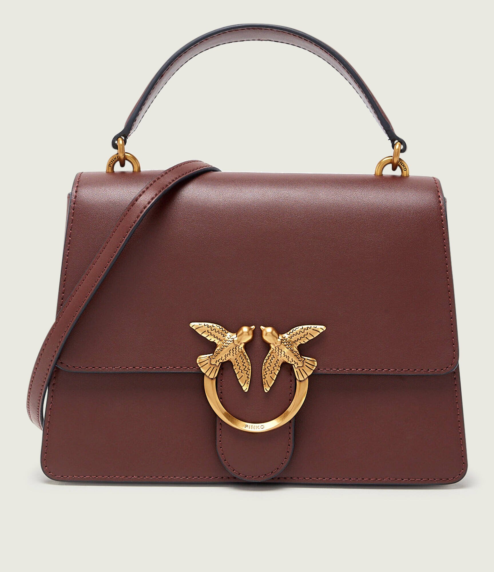 Pinko De piele cufăr LOVE ONE